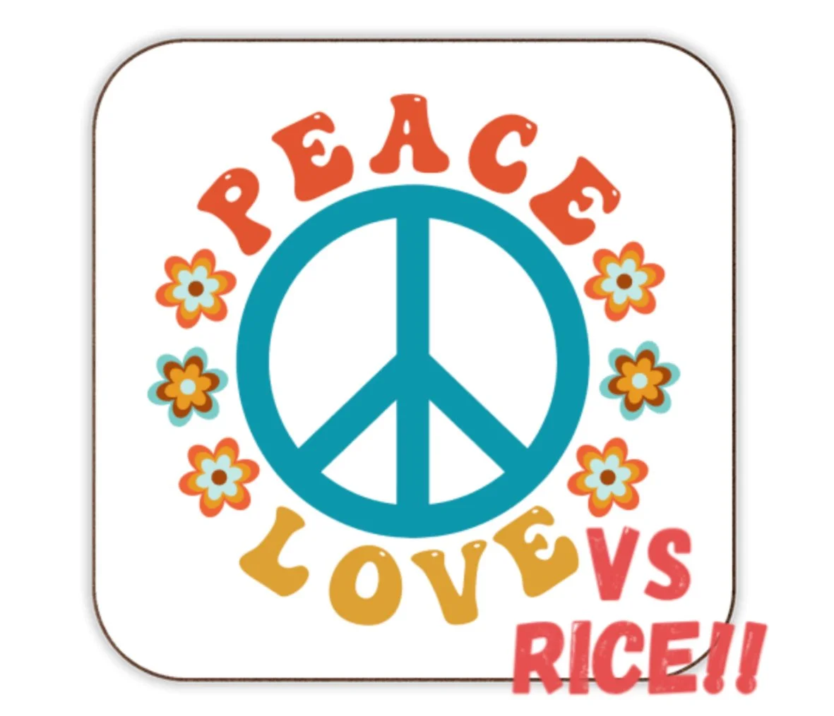 Should we still be using RICE? Or is PEACE &amp; LOVE, better?