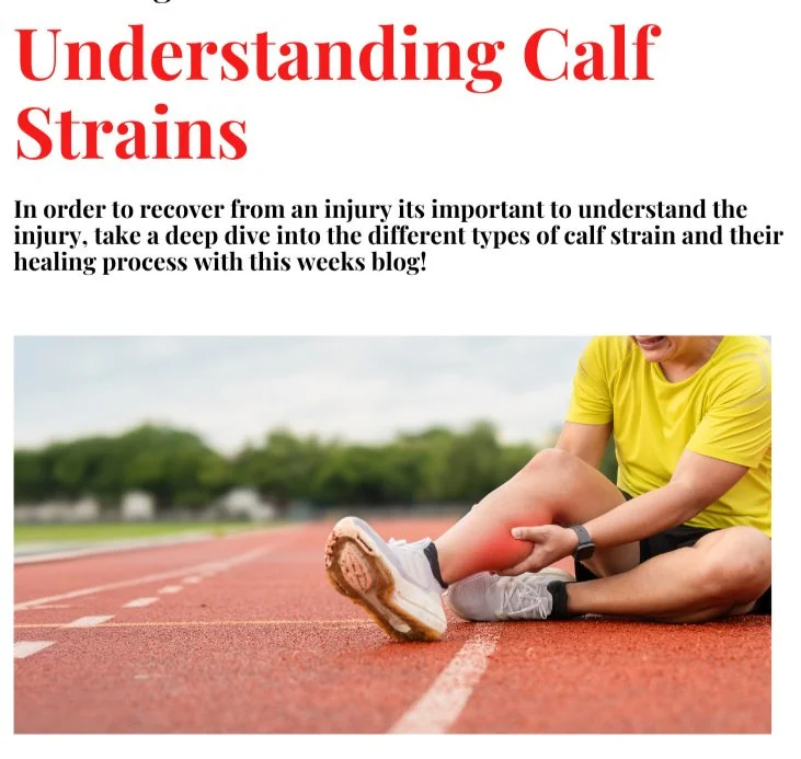 Understanding Calf Strains