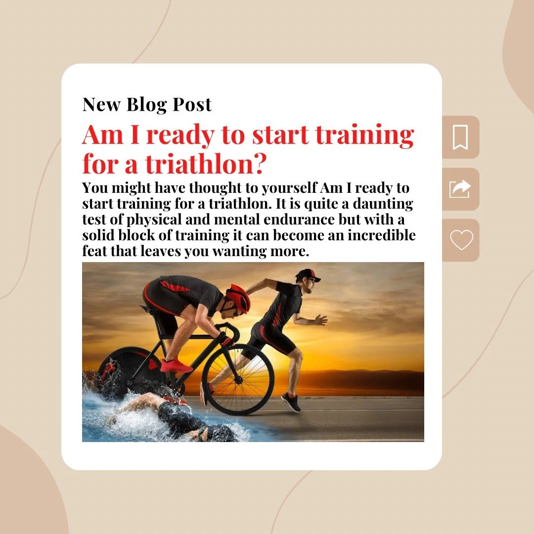 Am I ready to start training for a triathlon?