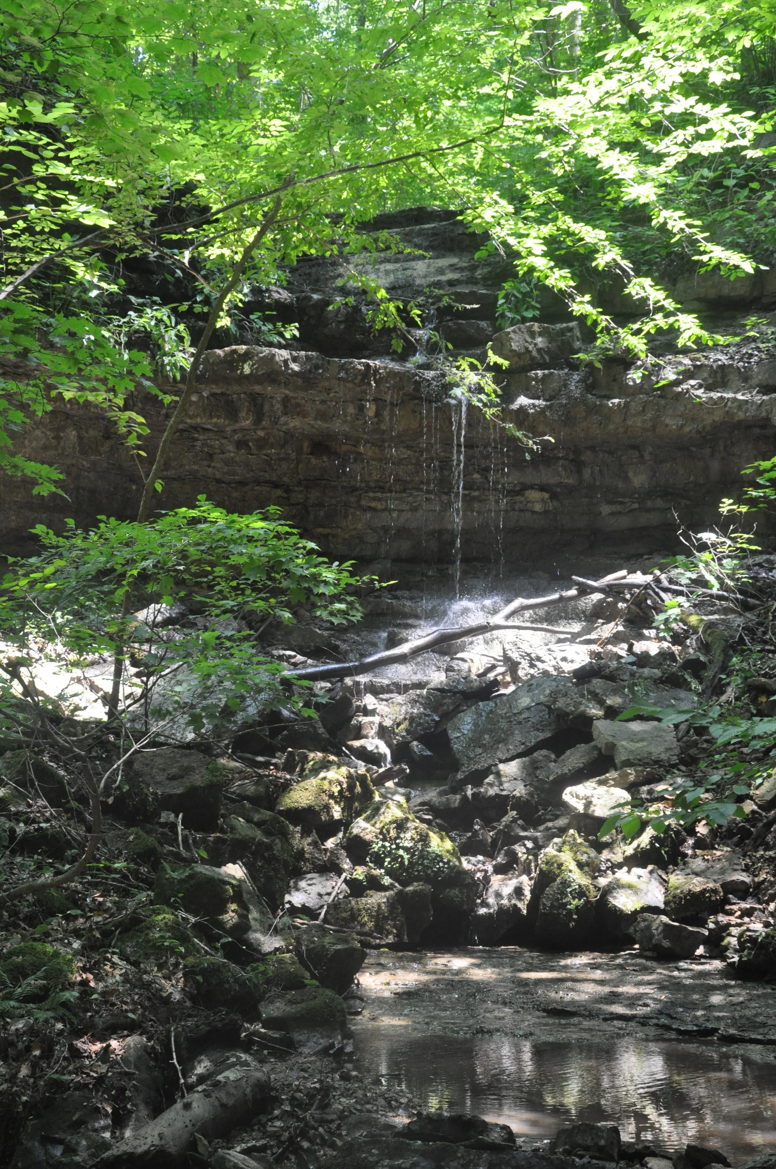 Waterfall Hidden Ridge Camping.JPG