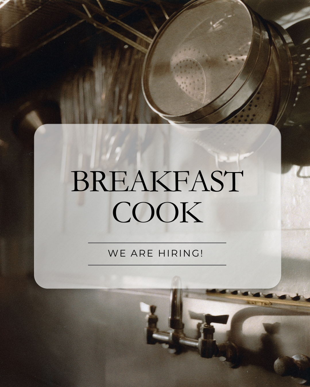 Breakfast Cook