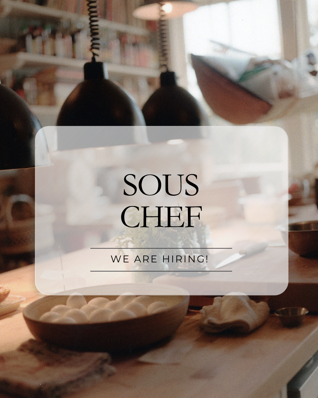 Sous Chef