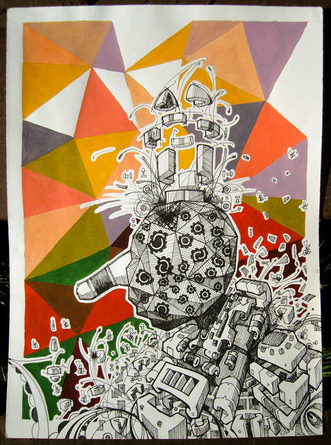 drawing on paper 2005