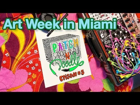 Patch 'n' doodle with Damon Soule ep #5/ art week in Miami