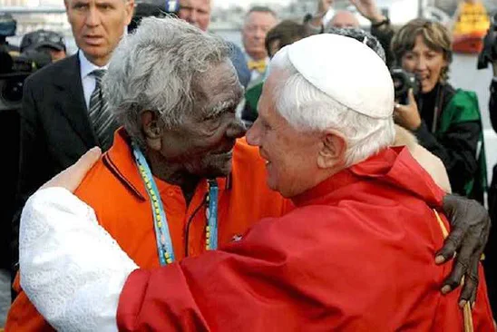 Deacon Boniface and Pope Benedict XVI