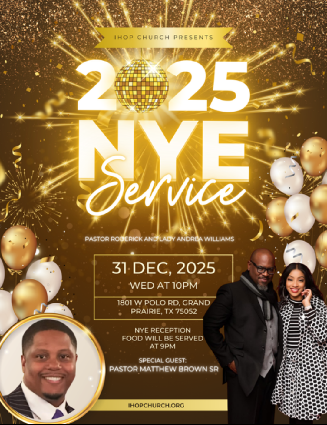 2025 New Year's Eve Service
