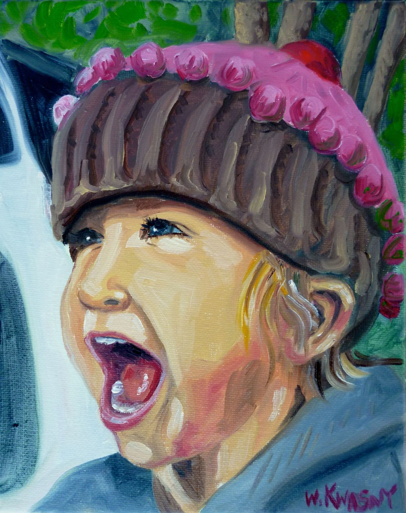 Girl Screaming