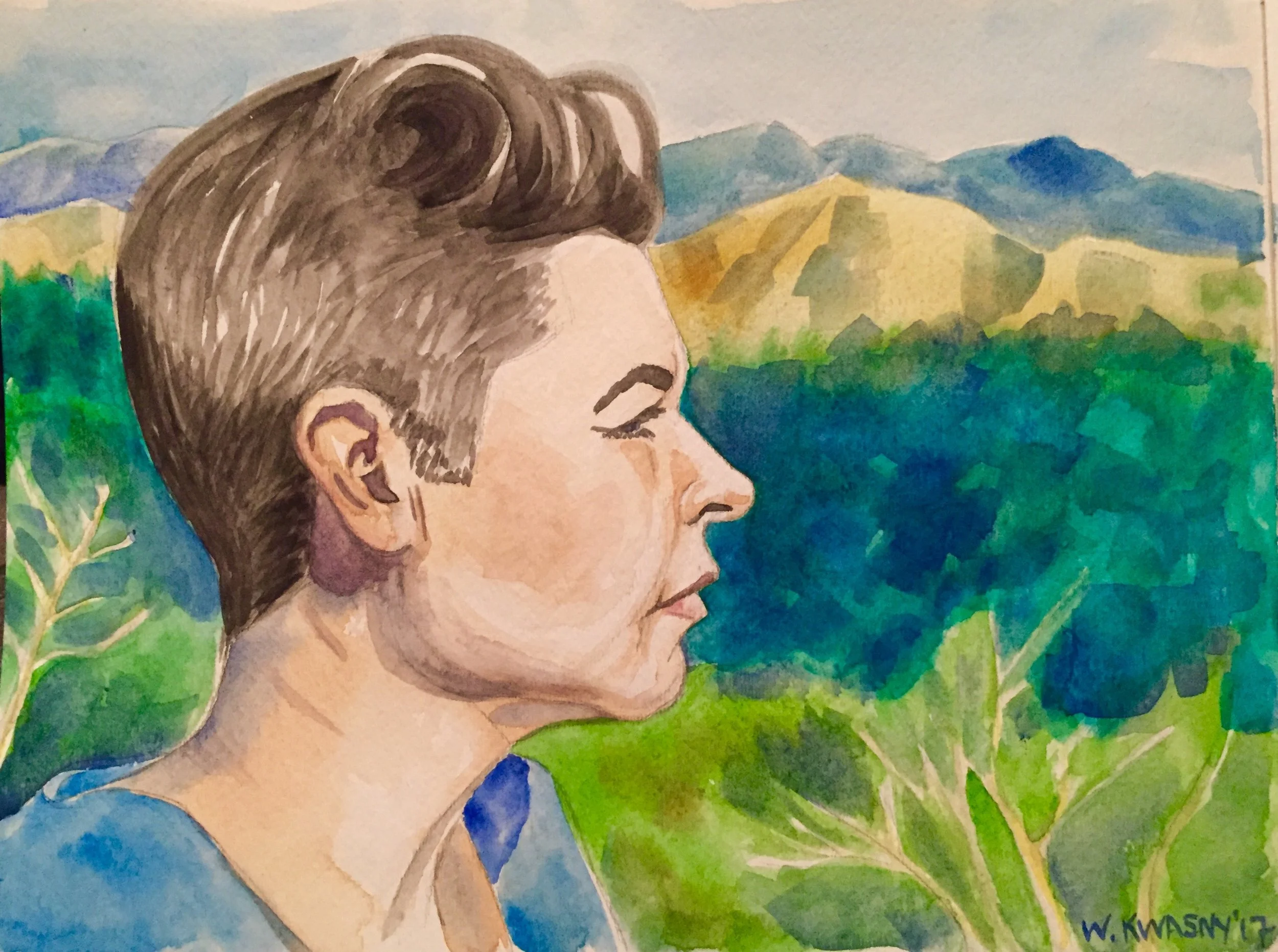 Self Portrait Profile