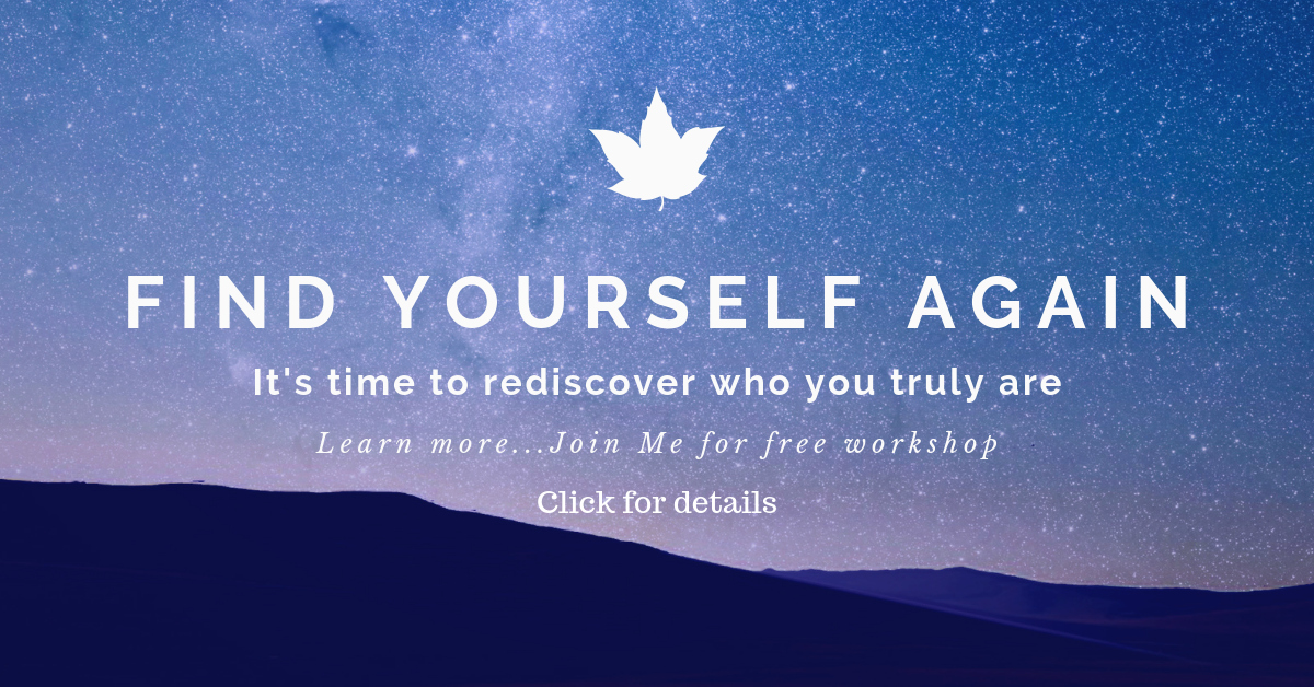 Free Introductory workshop to help you rediscover who you truly are and what magic is waiting for you.