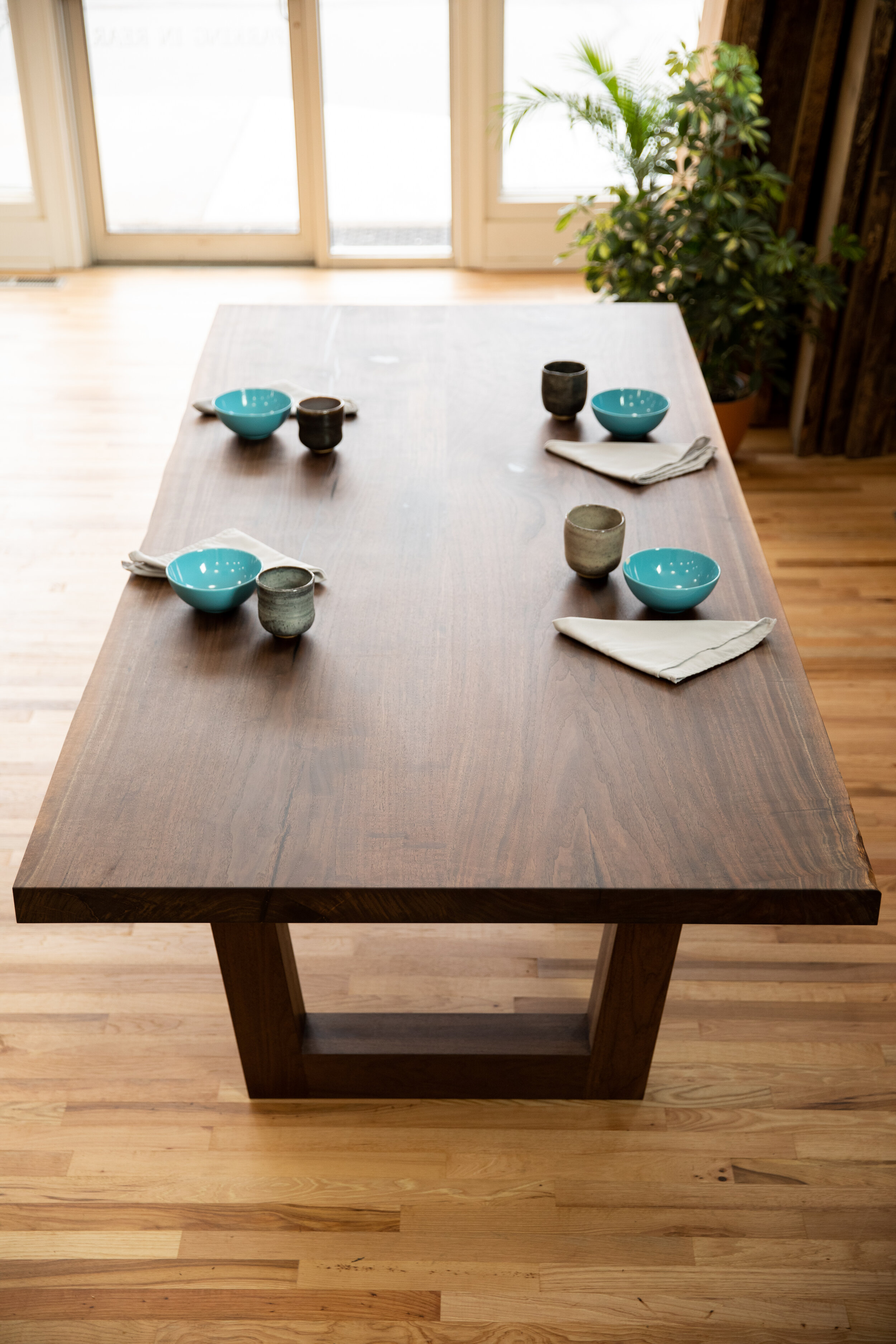 2 0 Black Walnut Dining Table, Dining Room Tables Indianapolis