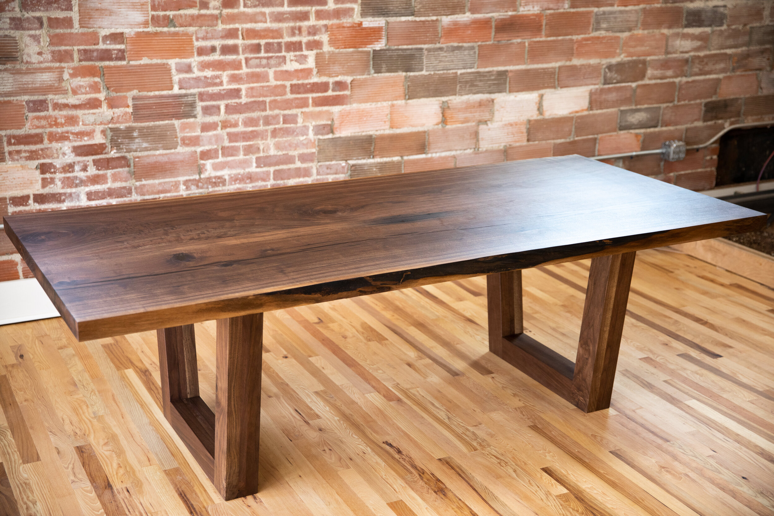 Half-Tree 2.0 Black Walnut Dining Table — Big Tooth Co.