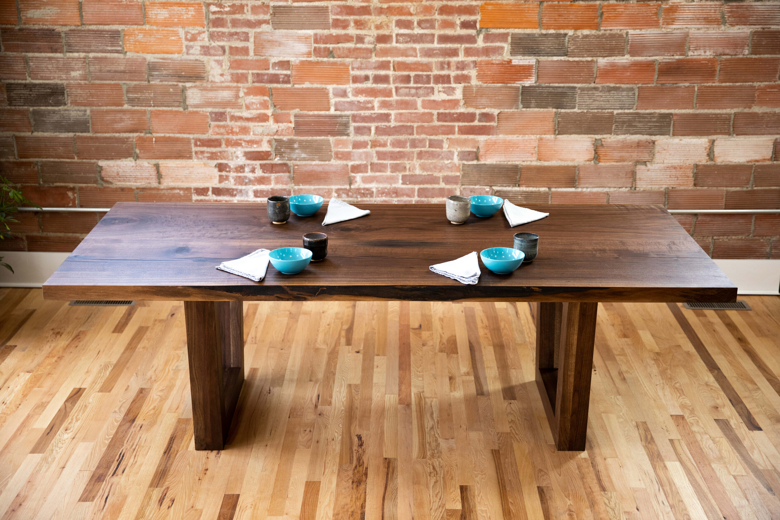 Half-Tree 2.0 Black Walnut Dining Table — Big Tooth Co.