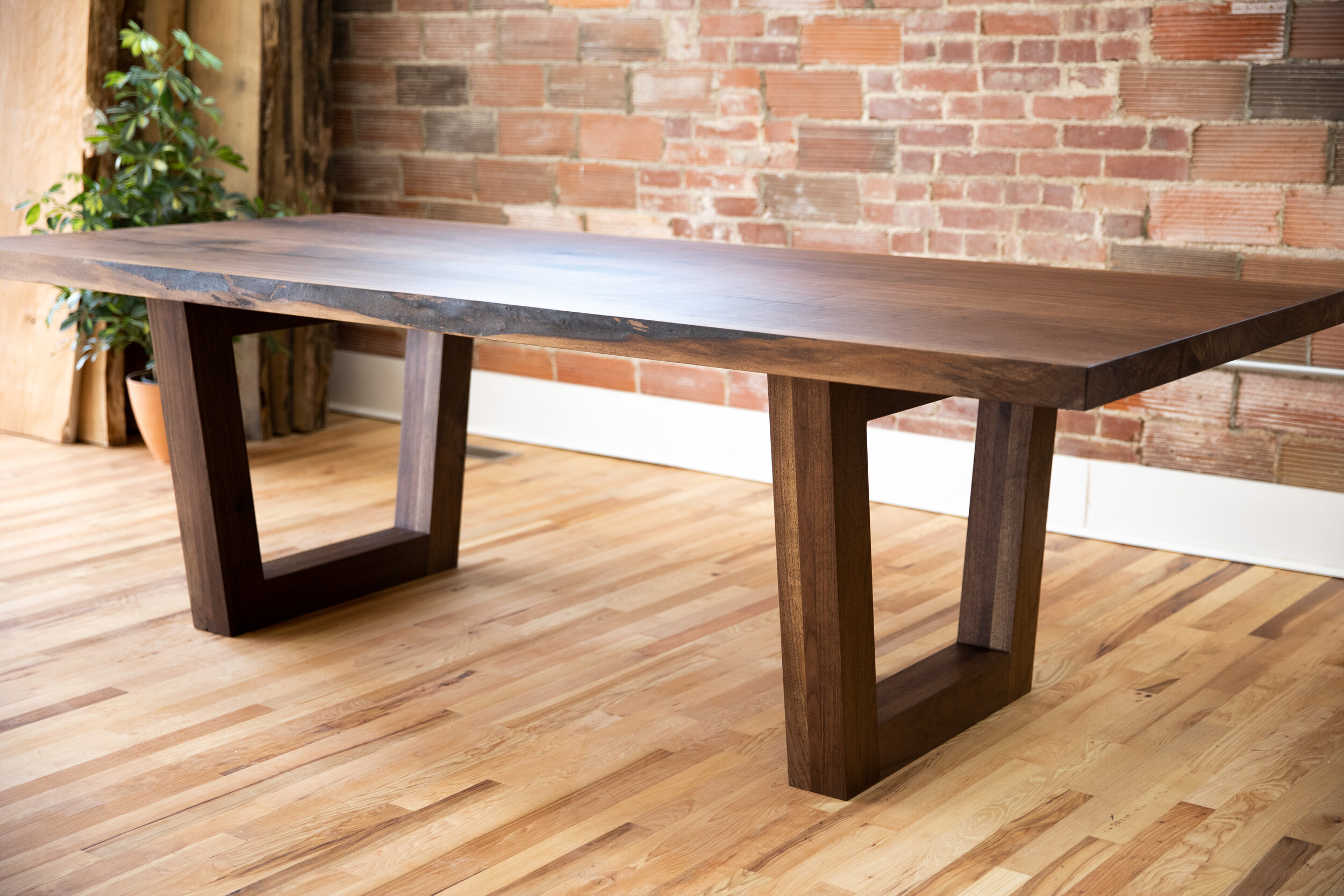 Half-Tree 2.0 Black Walnut Dining Table — Big Tooth Co.