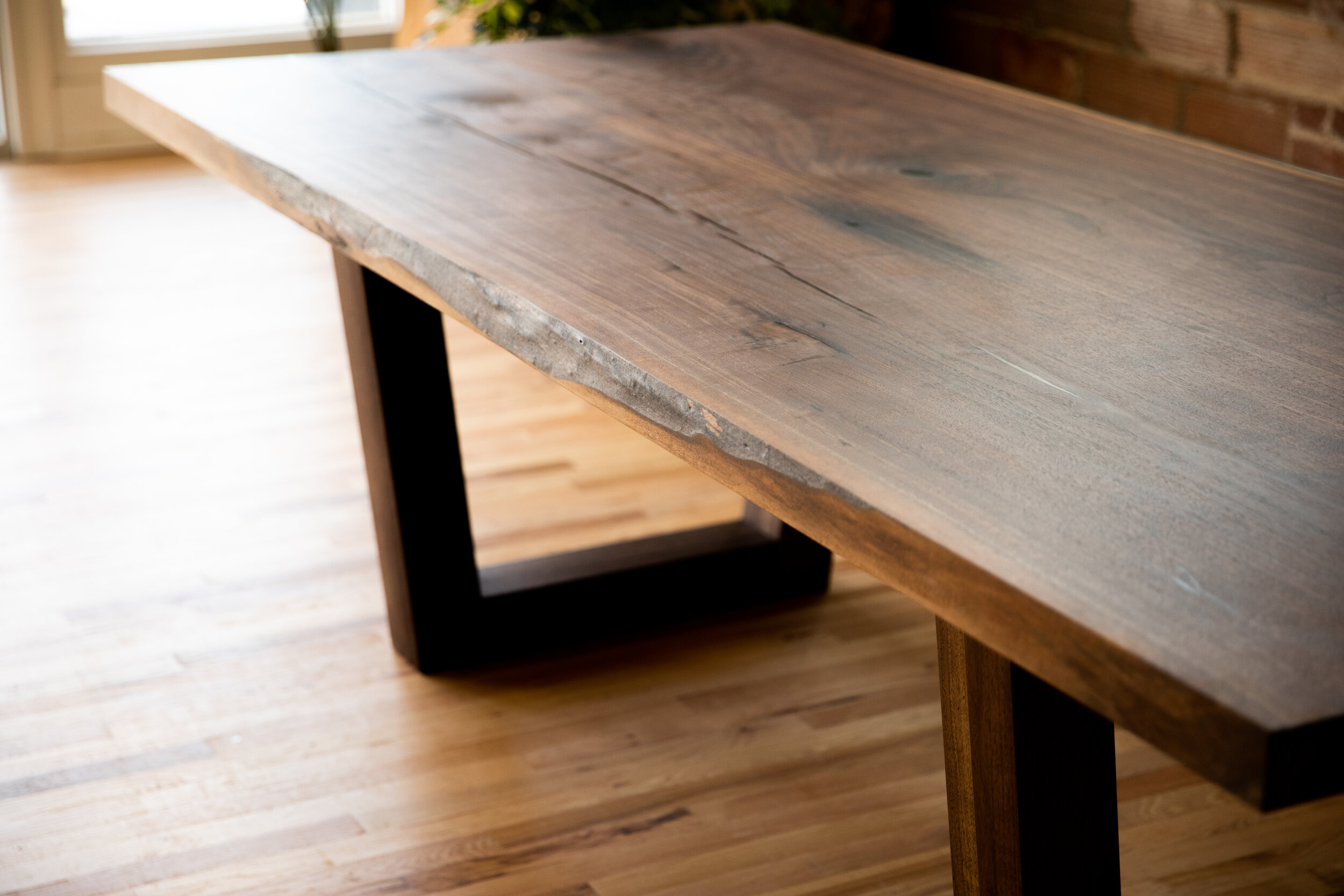 Half-Tree 2.0 Black Walnut Dining Table — Big Tooth Co.