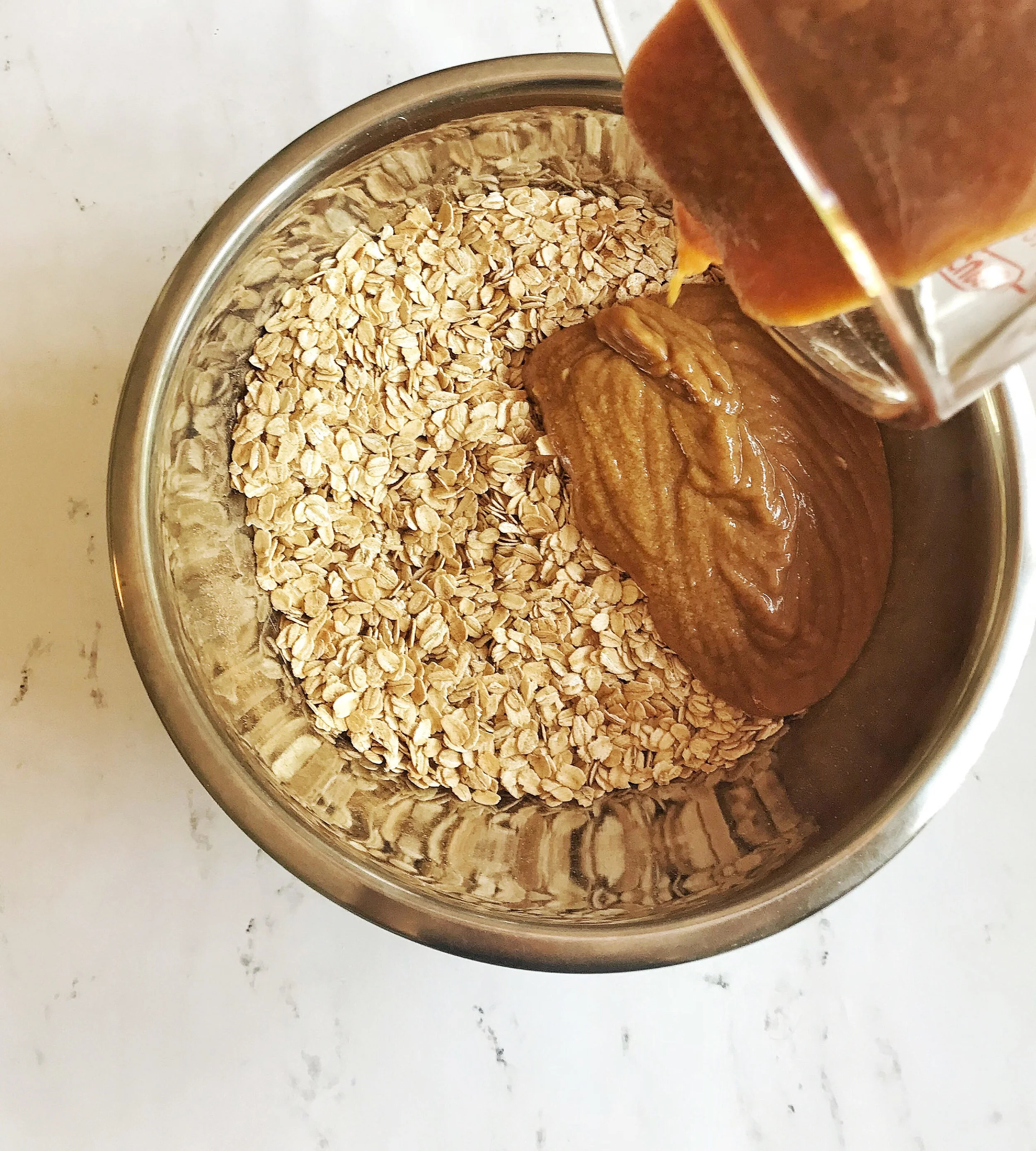 Homemade Peanut Butter Granola is so easy, takes minimal time or effort, and is the perfect snack, breakfast, or dessert throughout the week! HERE is the recipe I use. (I usually double it!)