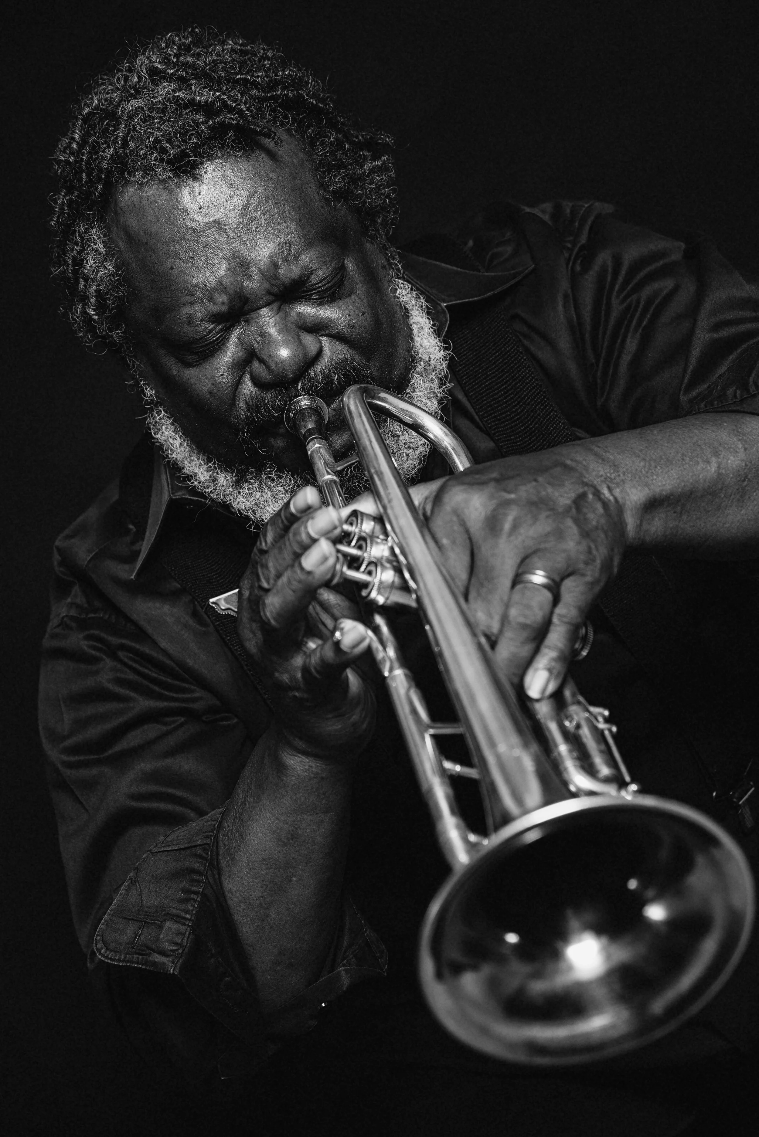 Musician Black & White Portrait Photography