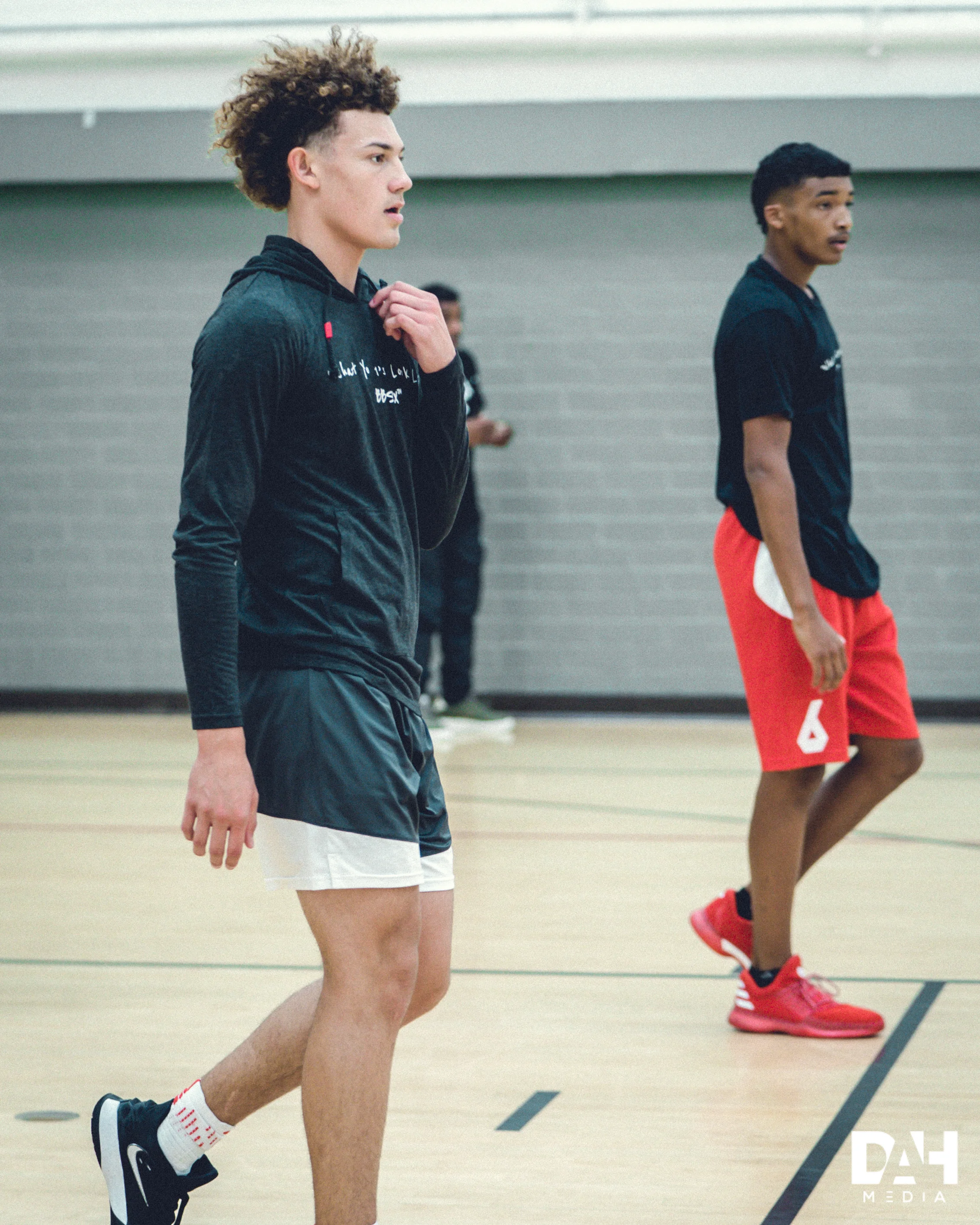 Devin Askew at Laced Skills Clinic hosted by Bobby Brown & Rico Hines