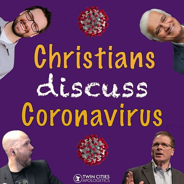 *CORONAVIRUS RESOURCE LIST FOR CHRISTIANS -- READ BELOW*
.
All links can be accessed through the resource list on our website - twincitiesapologetics.com
.
VIDEOS:
.
SHOULD CHURCES CLOSE? - Mike Winger - Provides Biblical wisdom on how to think throu