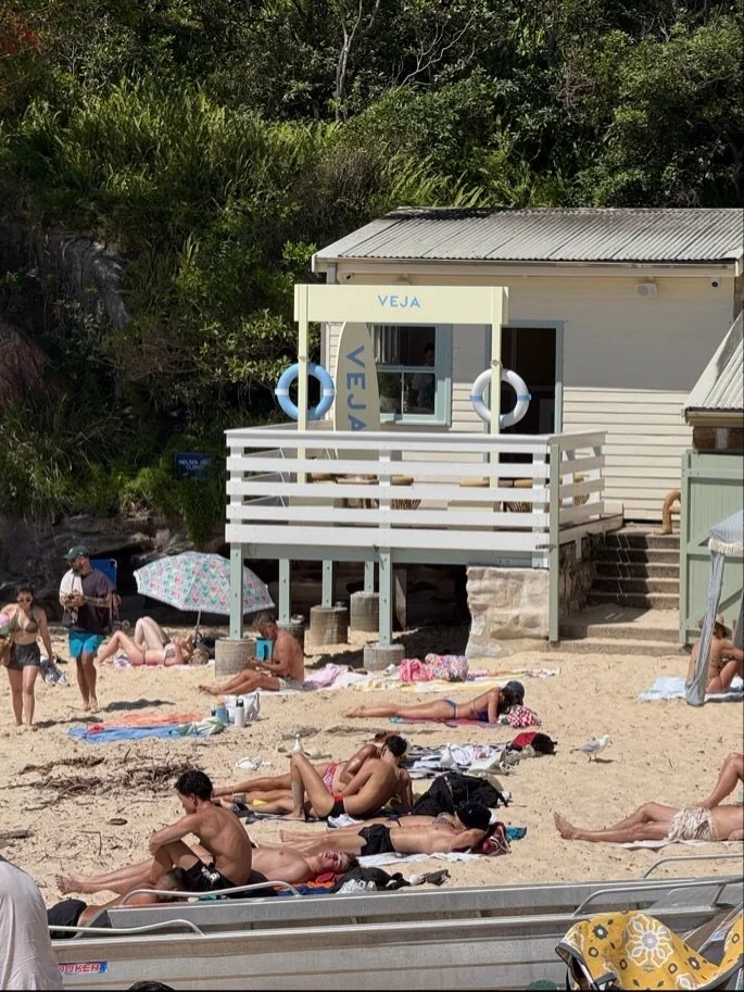 Today with @veja at the Nielson Beach Club in Vaucluse, celebrating the launch of the ETNA BOLD, Veja&rsquo;s first sandal! ⛱️