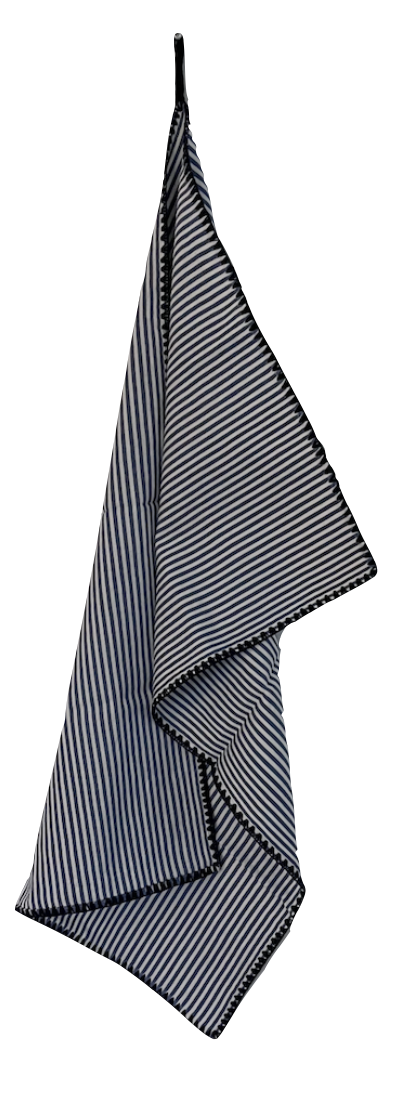 topanga tea towel - blueberry