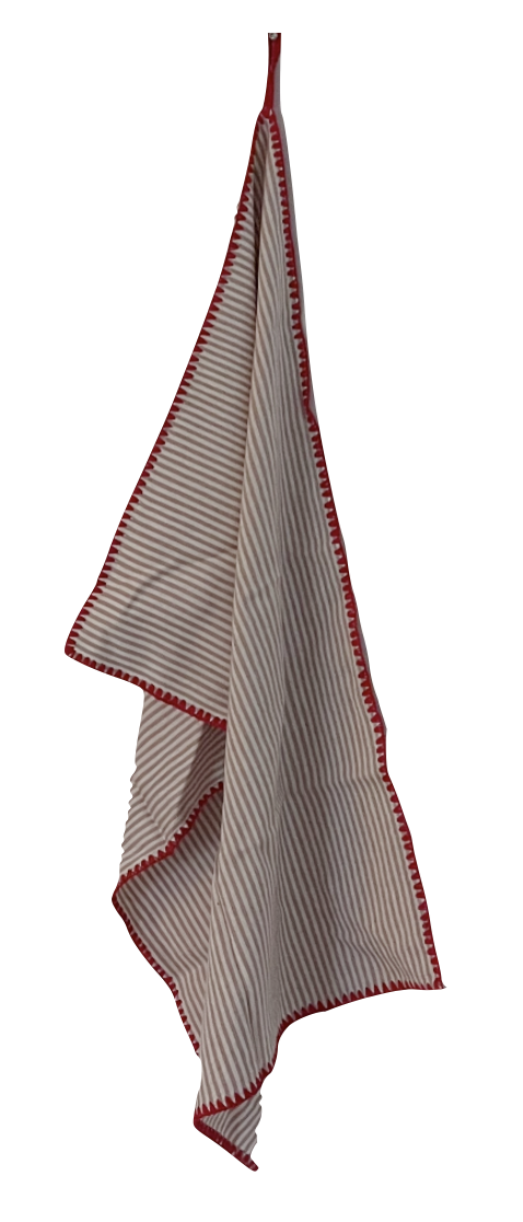 topanga tea towel - red currant