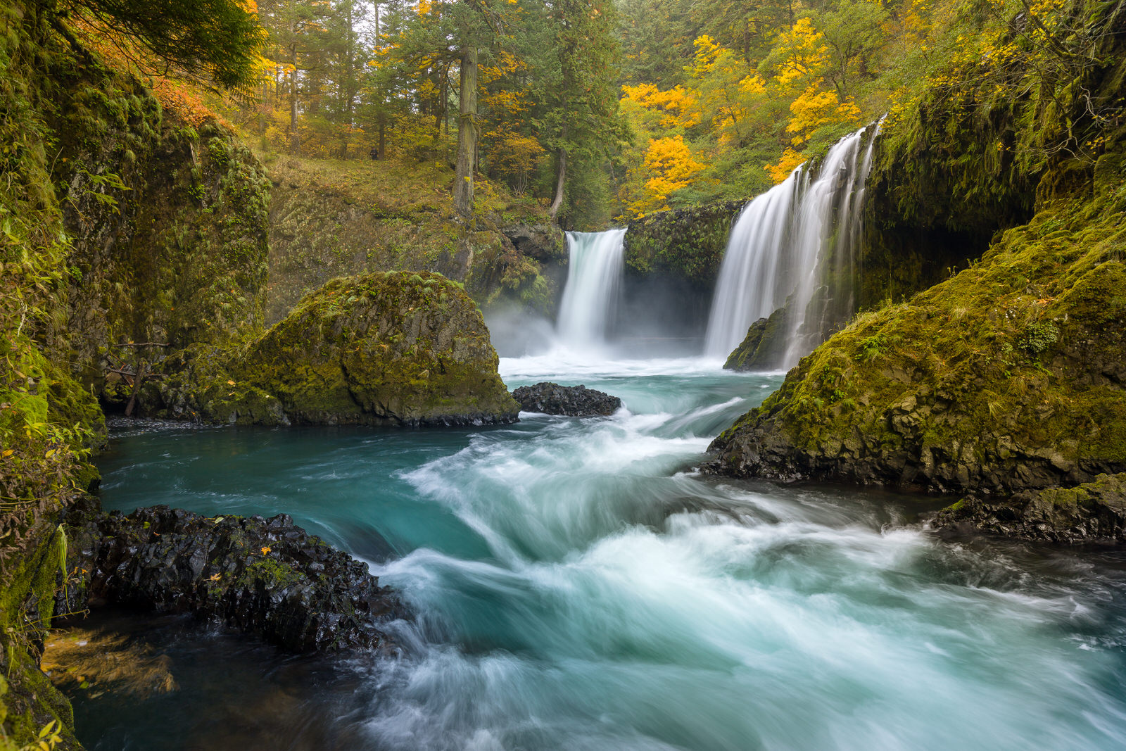  Riffles below Spirit Falls 