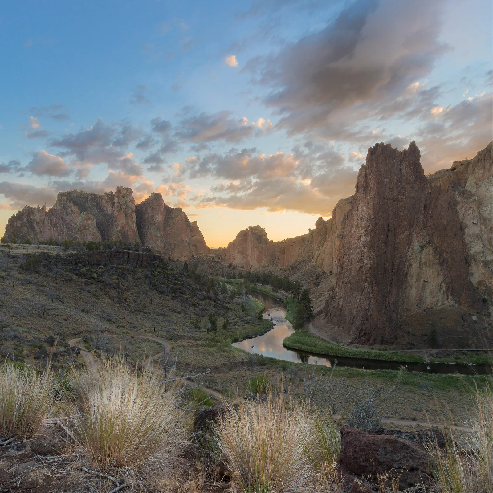 Sunset at Smith Rock