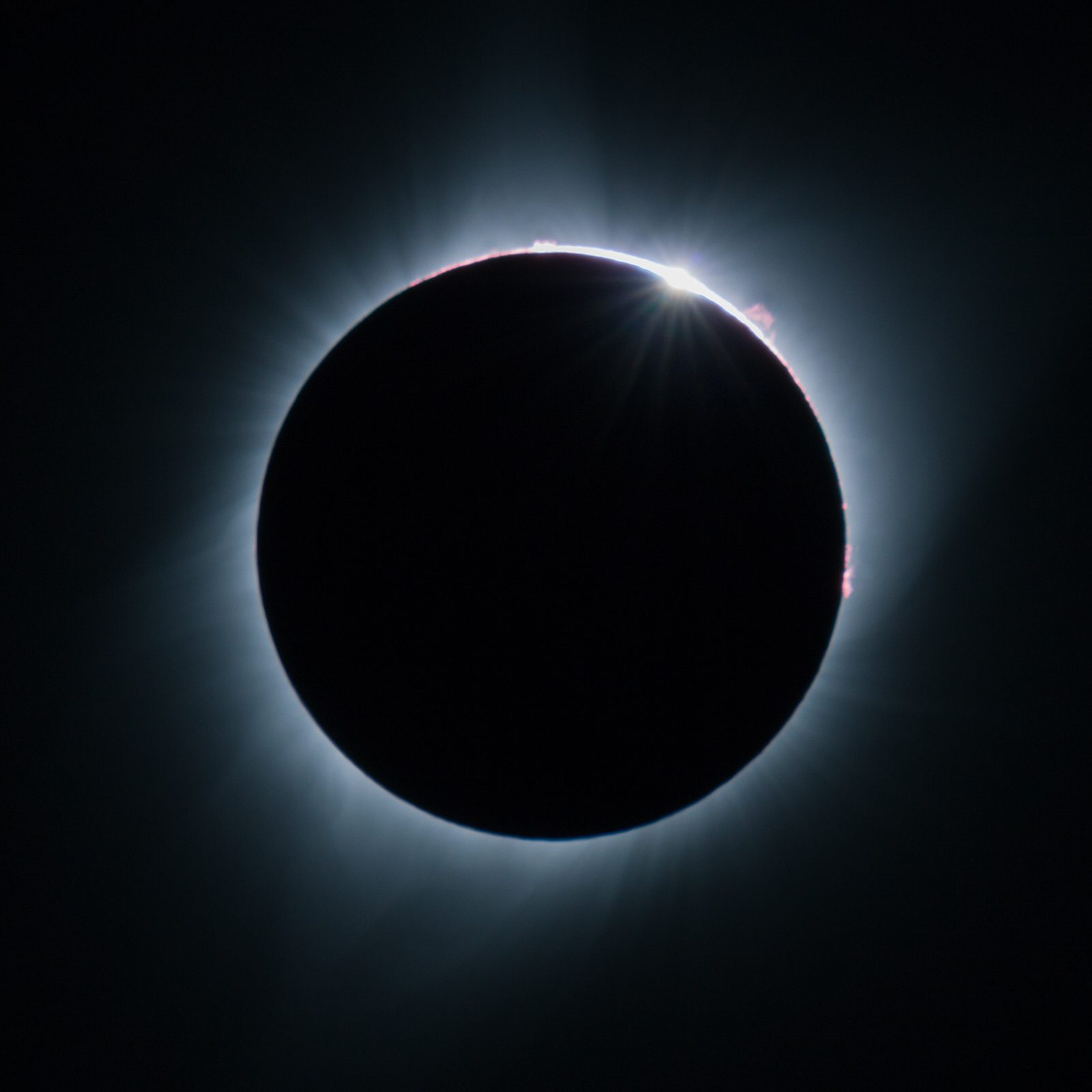 Totality of the Great Solar Eclipse of 2017 