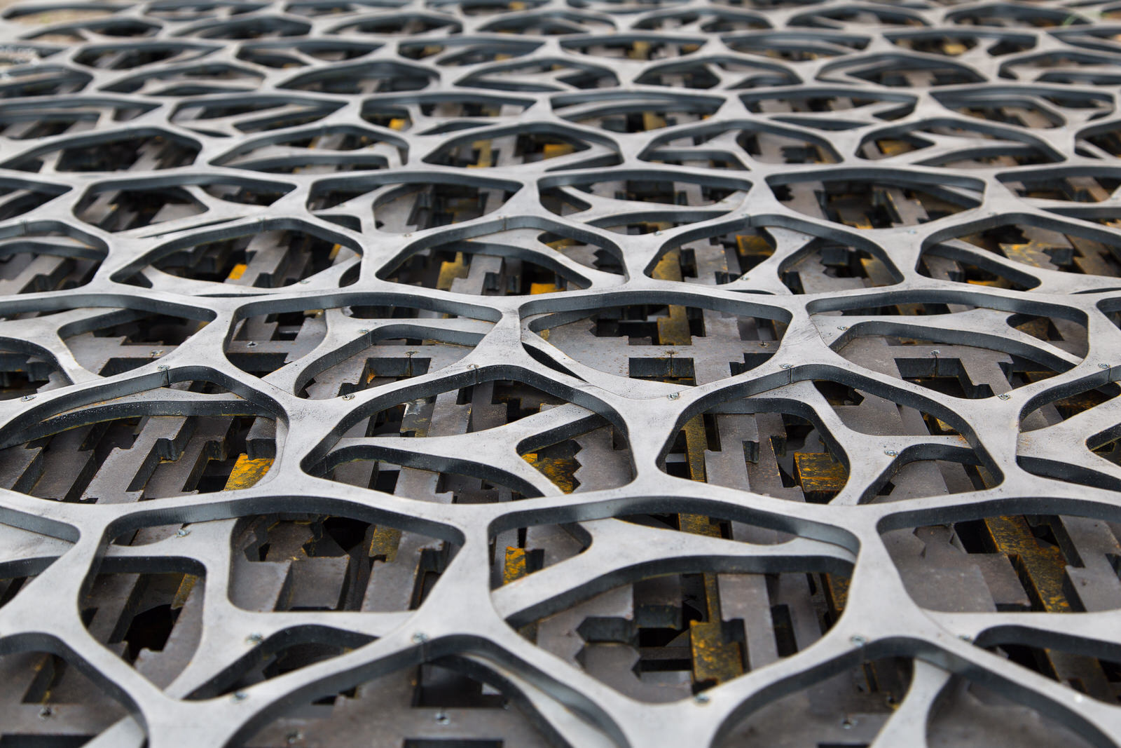  Abstract patterns in the scrap metal pile at Kni-Co Manufacturing 