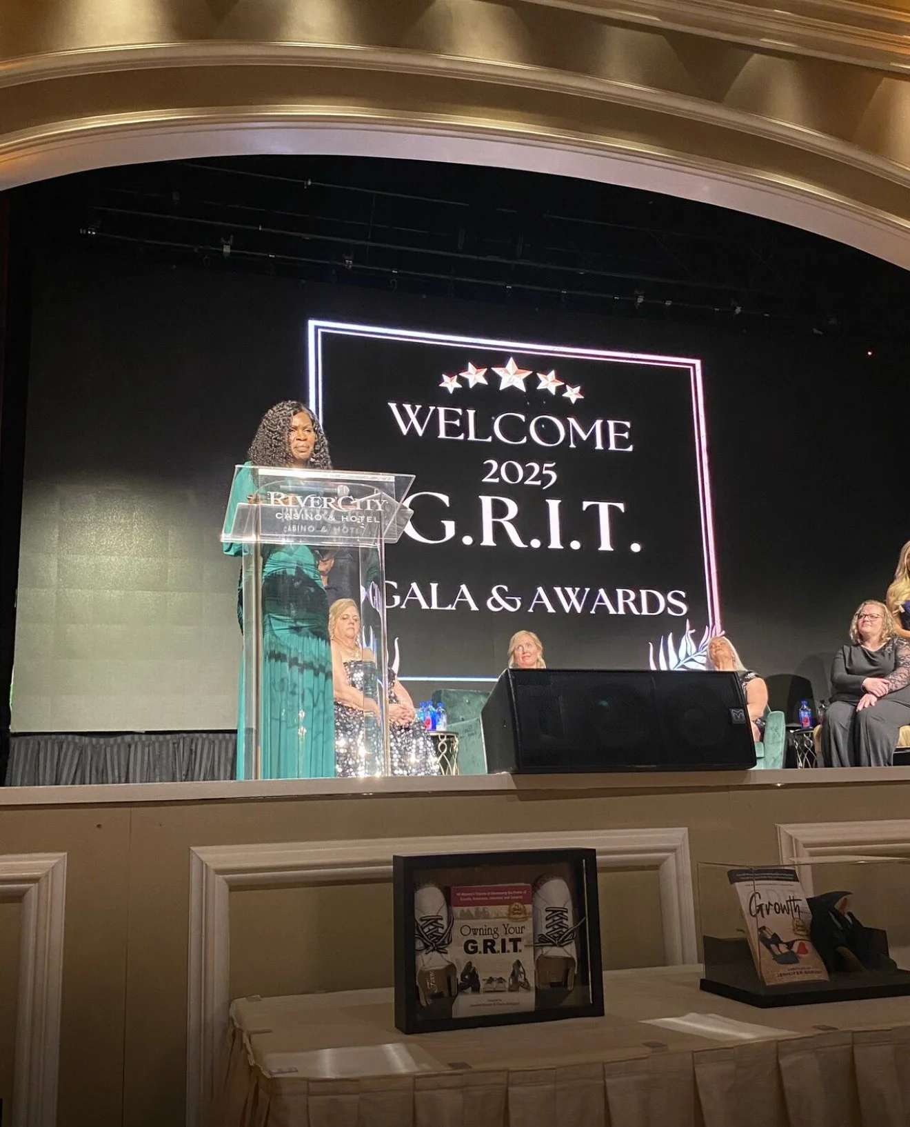 African Chamber Board Chair Receives Person of the Year Award At this Year’s GRIT Gala