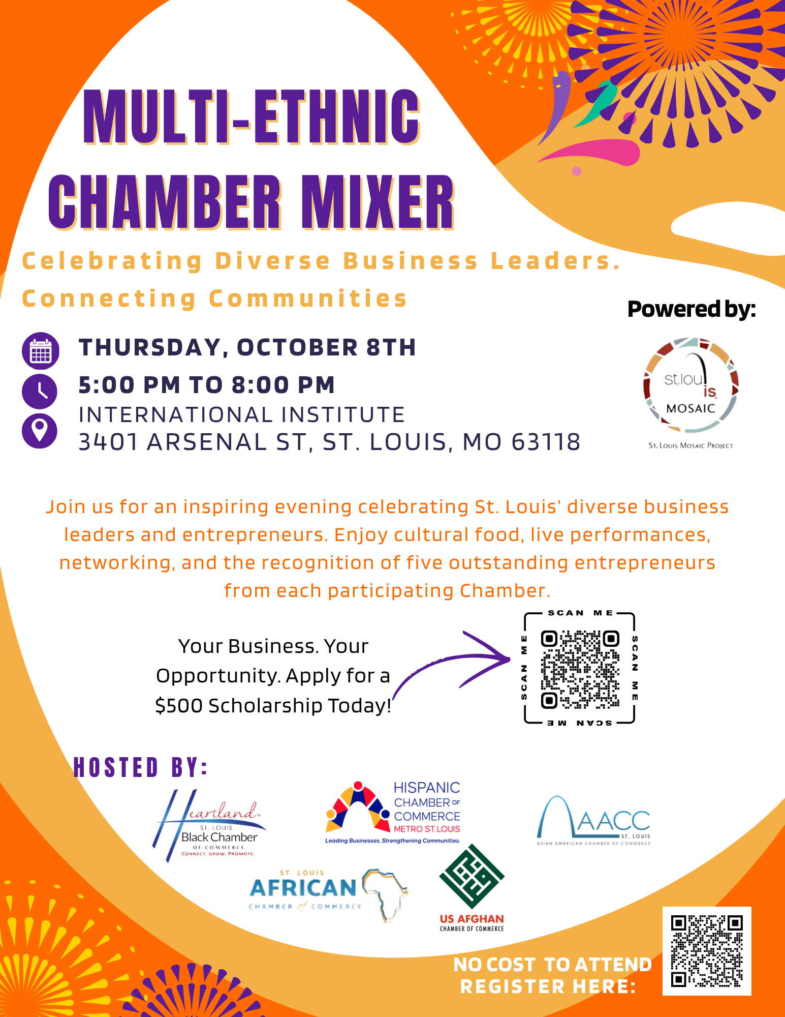 Multi- Ethnic Chamber Mixer