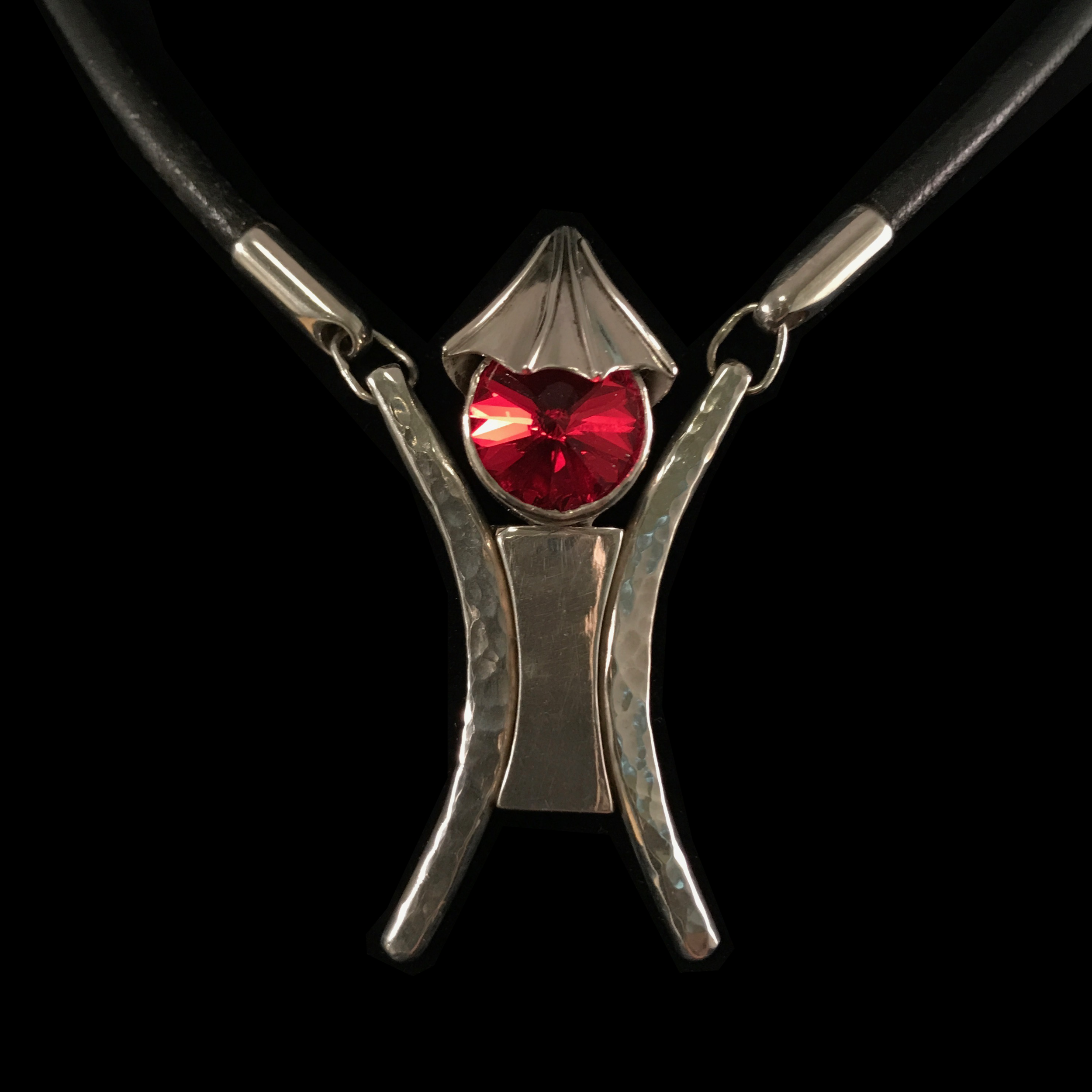 Man Pendant with Swarovski Head