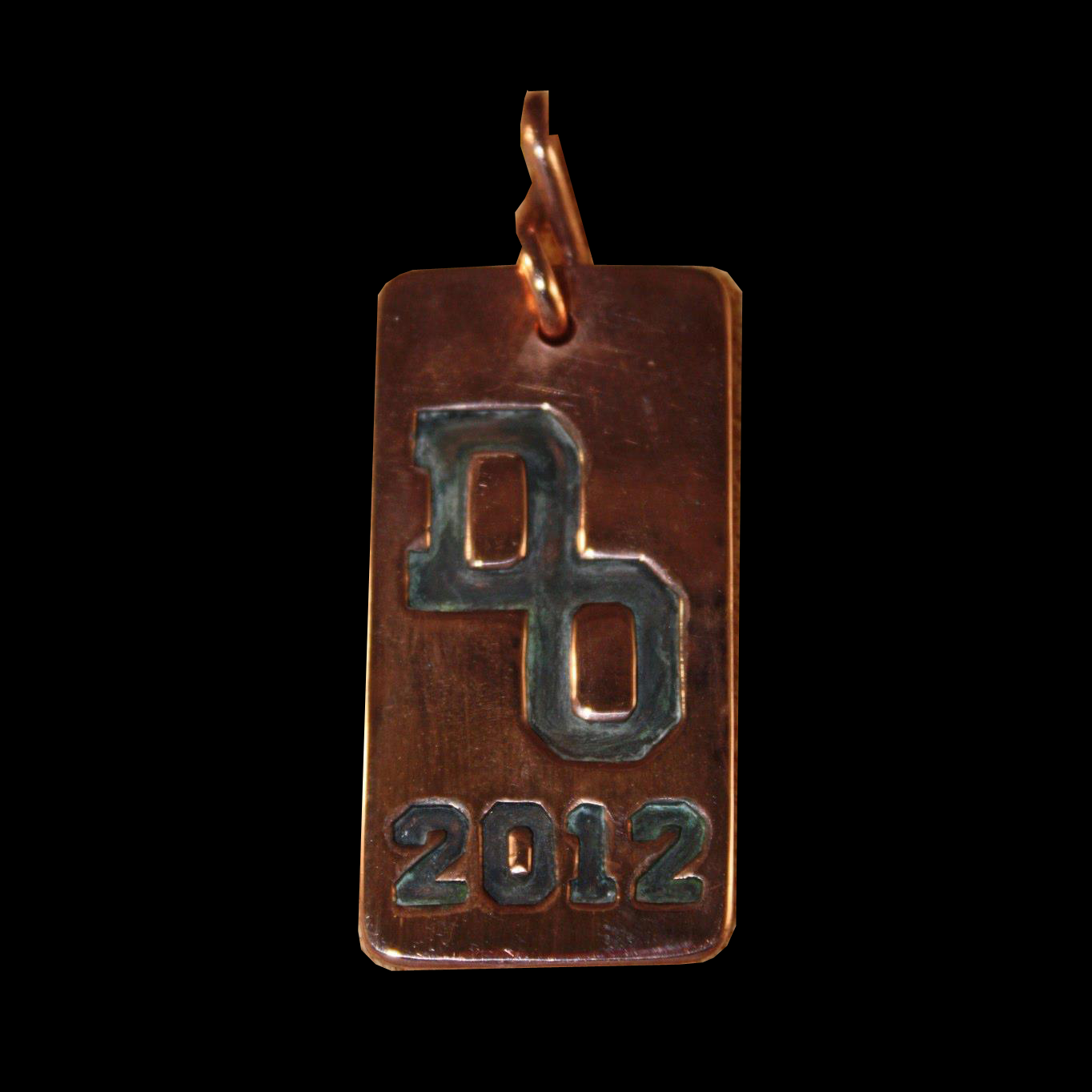 Graduation Copper Key Fob or Pendant