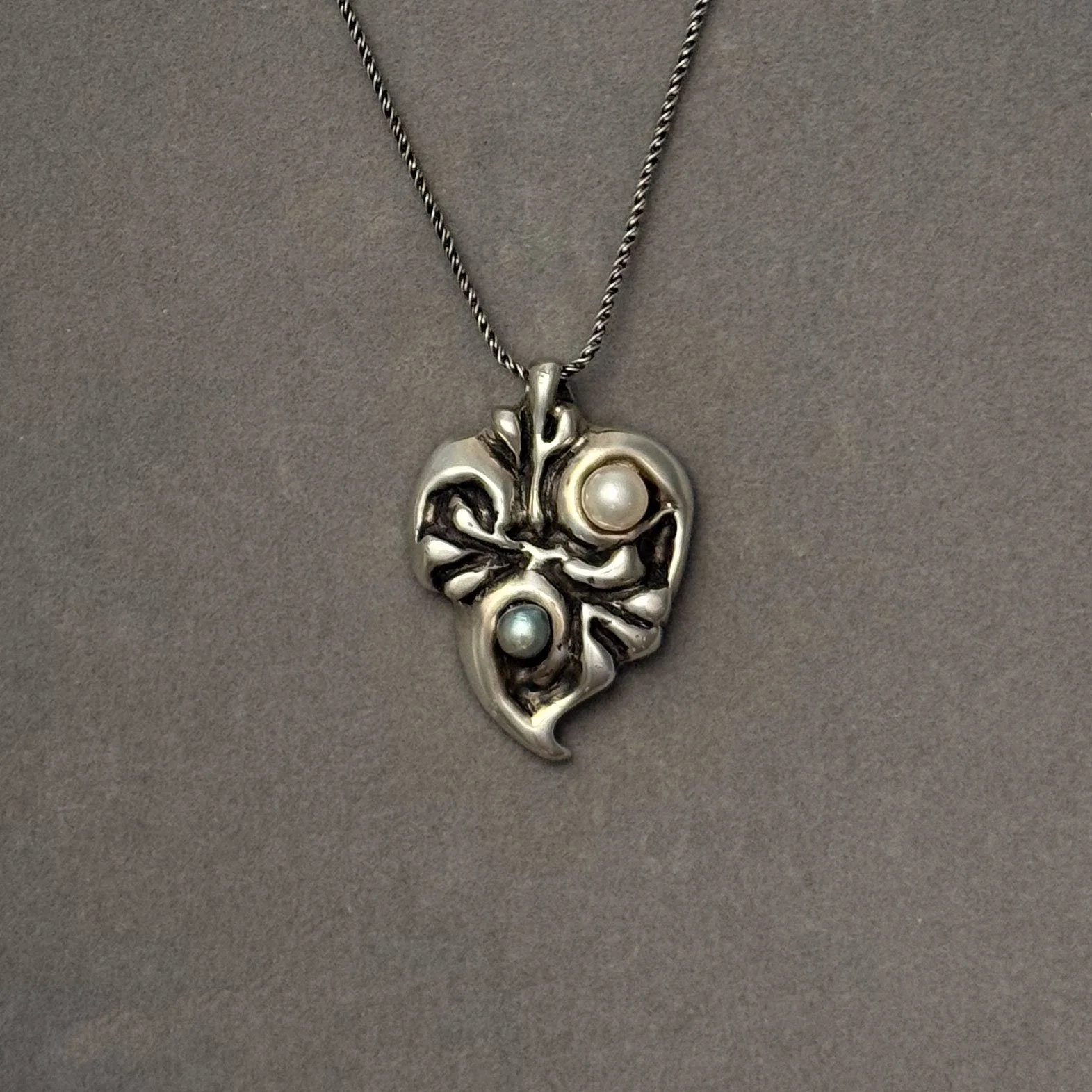 Abstract Pearls Pendant
