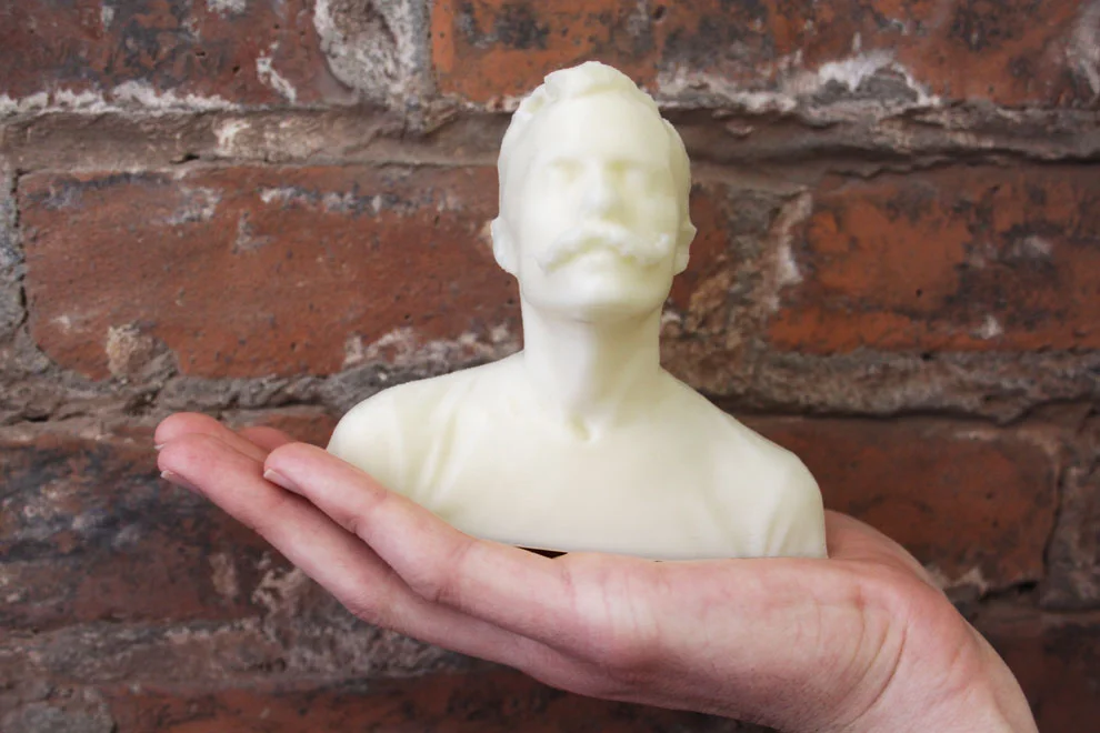 Gavon and I were invited to MakerBot so they could make a 3D model of his mug. I photographed the visit for a post.