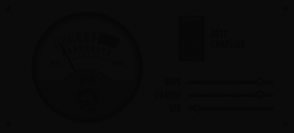 Editorial graphic to accompany an article on the Politics vertical about Obama's campaign team.