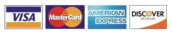 Credit cards accepted