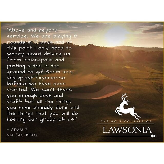 Thank you for the amazing review Adam!
We strive to give every person that walks through our doors or calls an amazing experience at Lawsonia.
🏌🏼🏌🏽&zwj;♀️
#lawsonia #langfords #thelinks #thewoodlands #qualityservice #greenlakewi #wisconsingolf #t