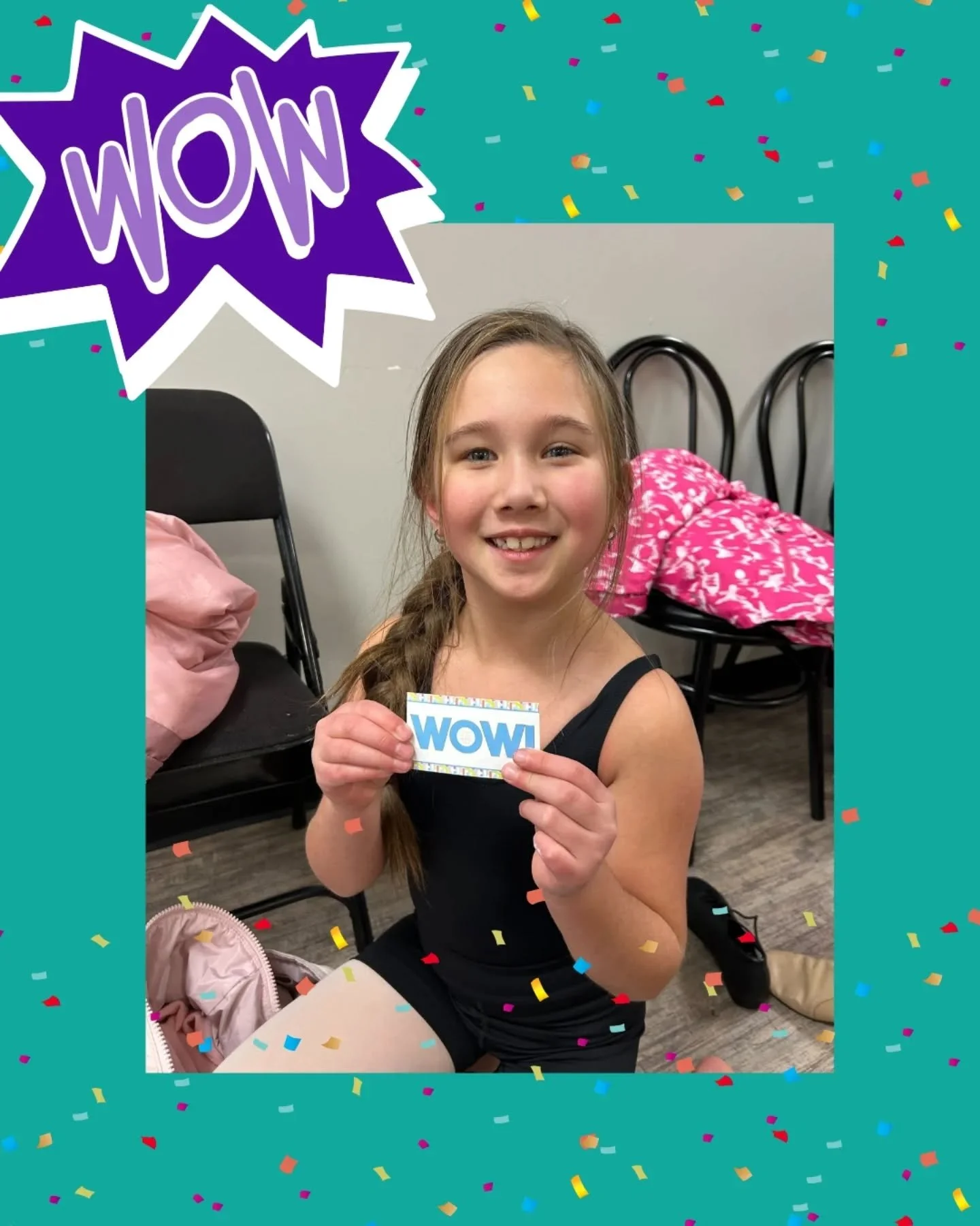 WOW Card celebration time! 🎉💫
&bull; Alice brought the focus + leadership in ballet
&bull; Our Saturday turning stars worked their left pirouettes like champs
&bull; and GO PHYNLY! Full split achieved!
We love watching your confidence grow each wee
