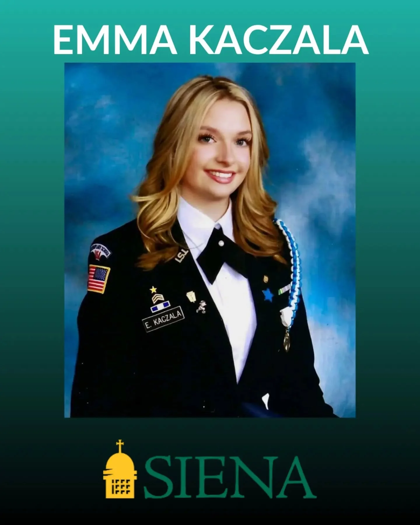 🎓🌟 SENIOR SPOTLIGHT: EMMA KACZALA🌟🎓
Emma Kaczala has been dancing since she was three years old and joined the competition team at age nine. She has spent the last three years assisting classes. For Emma, dance has always been a place of comfort 