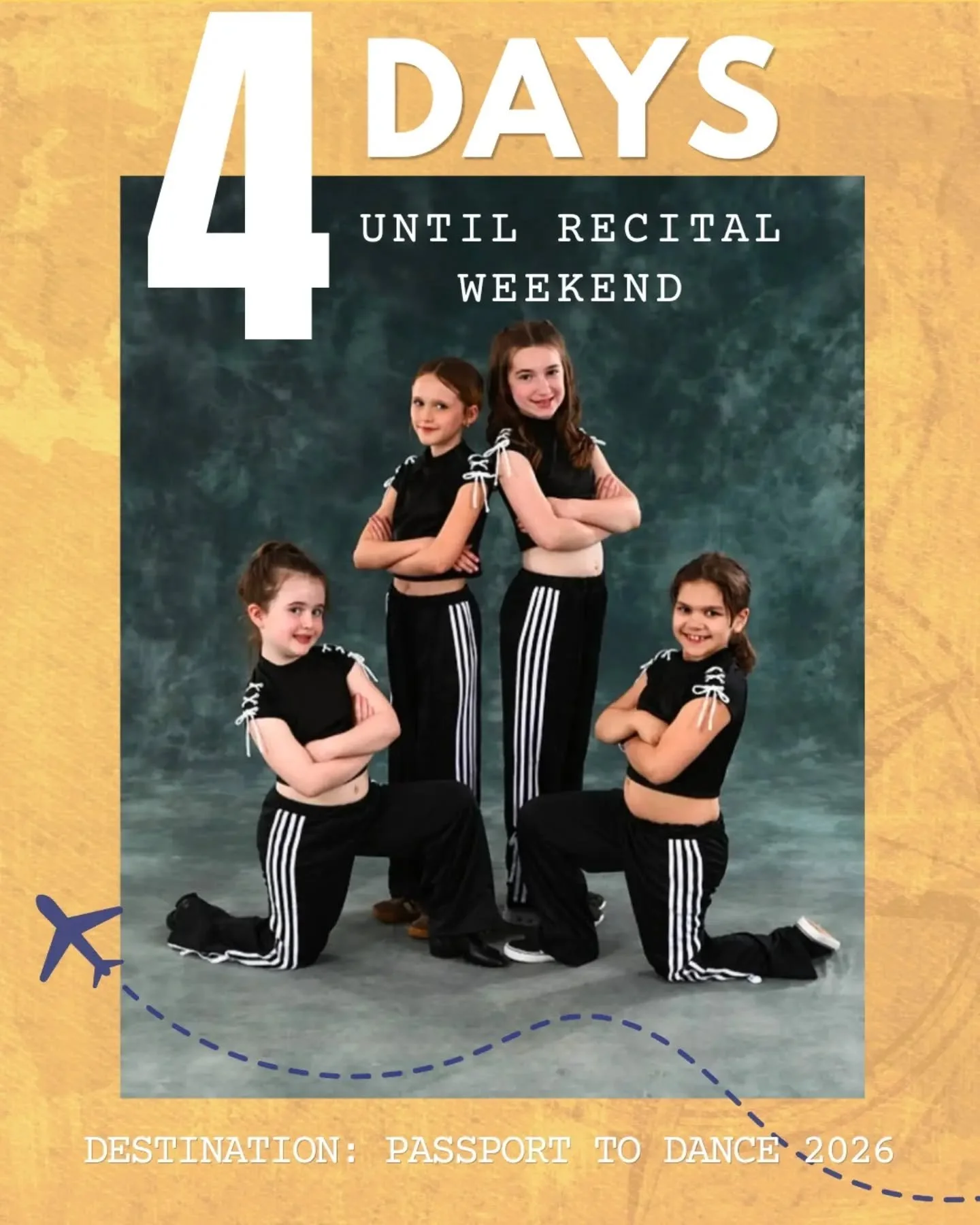 ✈️ 4 days until recital weekend!

Today&rsquo;s &ldquo;Pro Show Tip&rdquo; from our seasoned recital families: organize costumes in performance order before the show begins. Future you will be thankful during those quick changes backstage. 

One less
