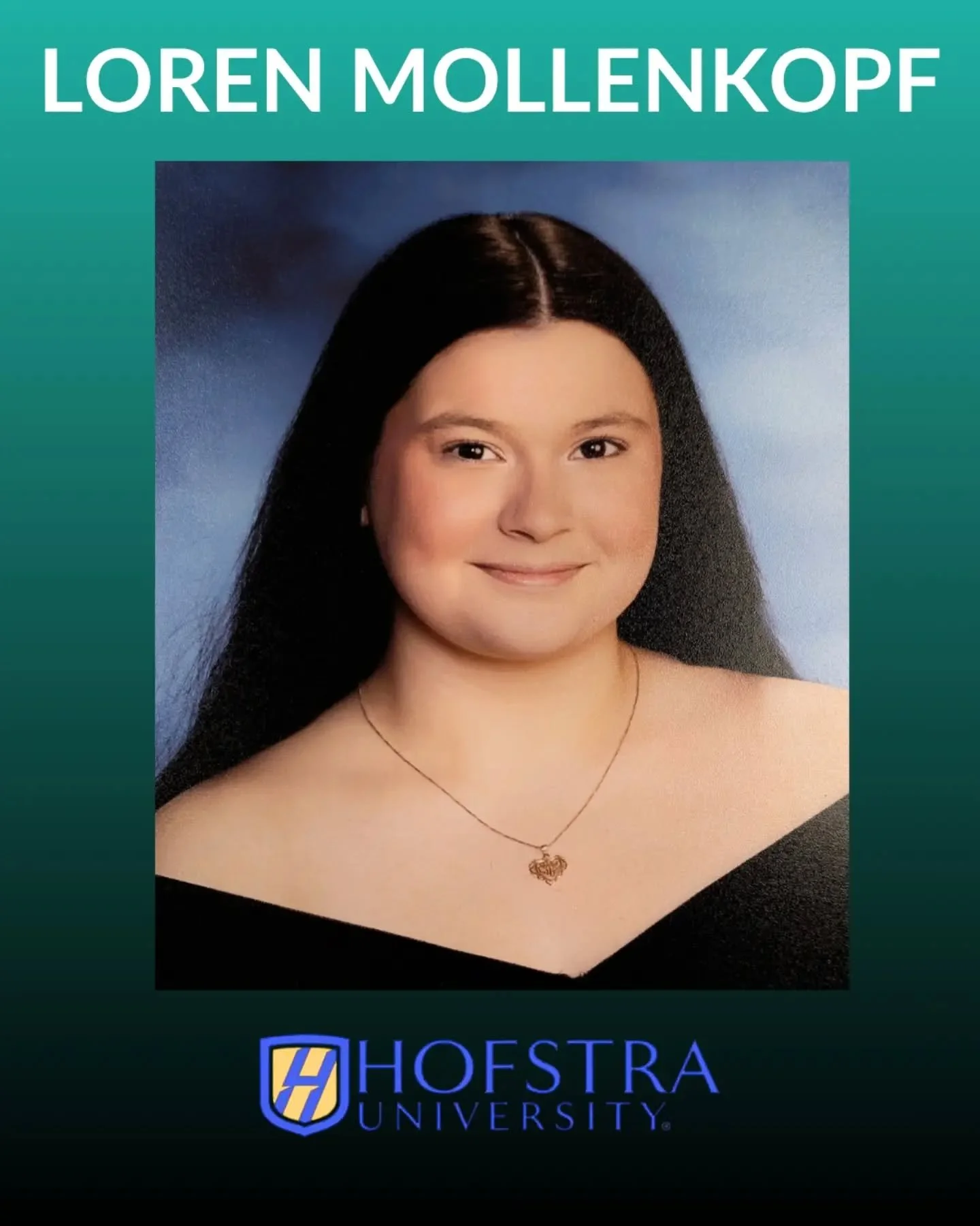 🎓🌟 SENIOR SPOTLIGHT: LOREN MOLLENKOPF🌟🎓
Loren Mollenkopf is a senior on the competition team, an assistant teacher, and dancer of thirteen years.&nbsp;She currently attends Rensselaer High School and hopes to attend Hofstra University in the fall