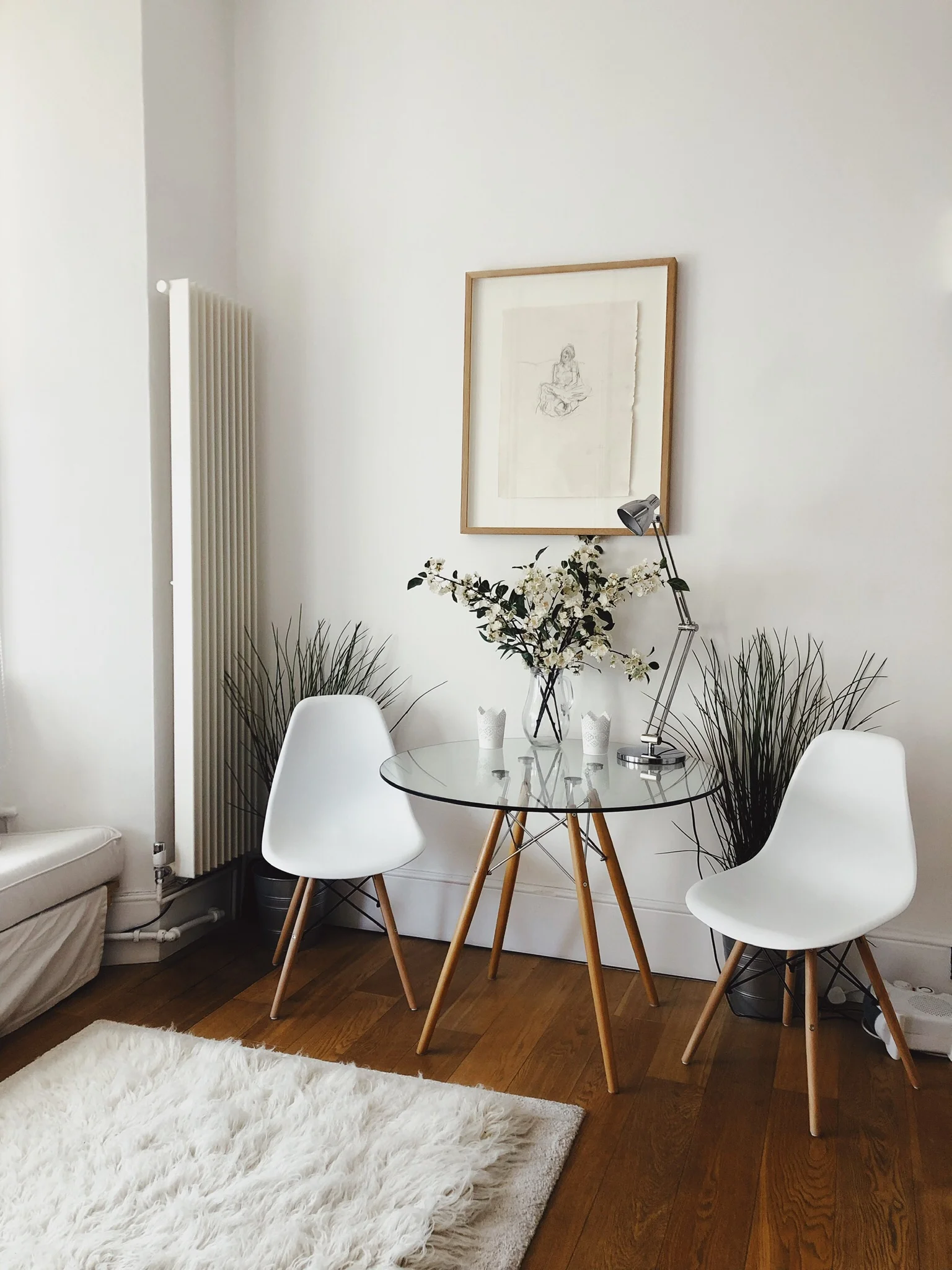 Living area of the flat.