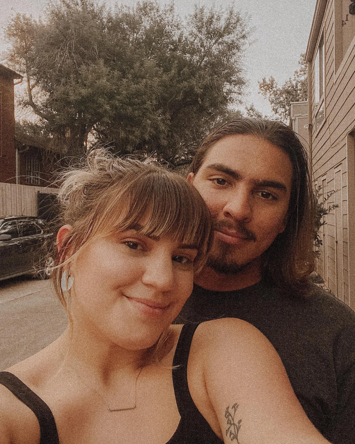 busy life and busy season for both of us :) 🤍🤍but we&rsquo;re making it through day by day love you juan 🥰