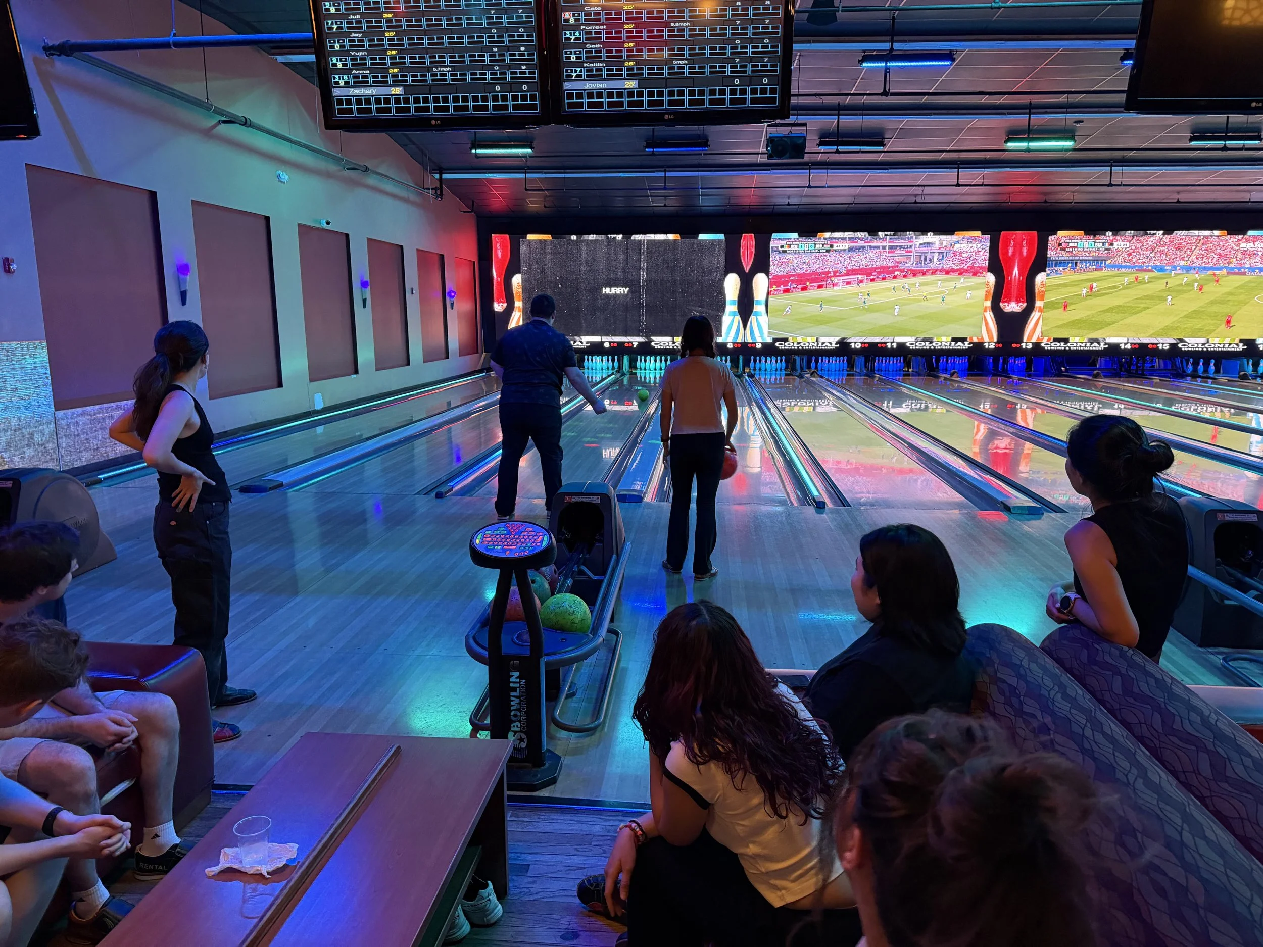 Lab bowling &amp; World Cup