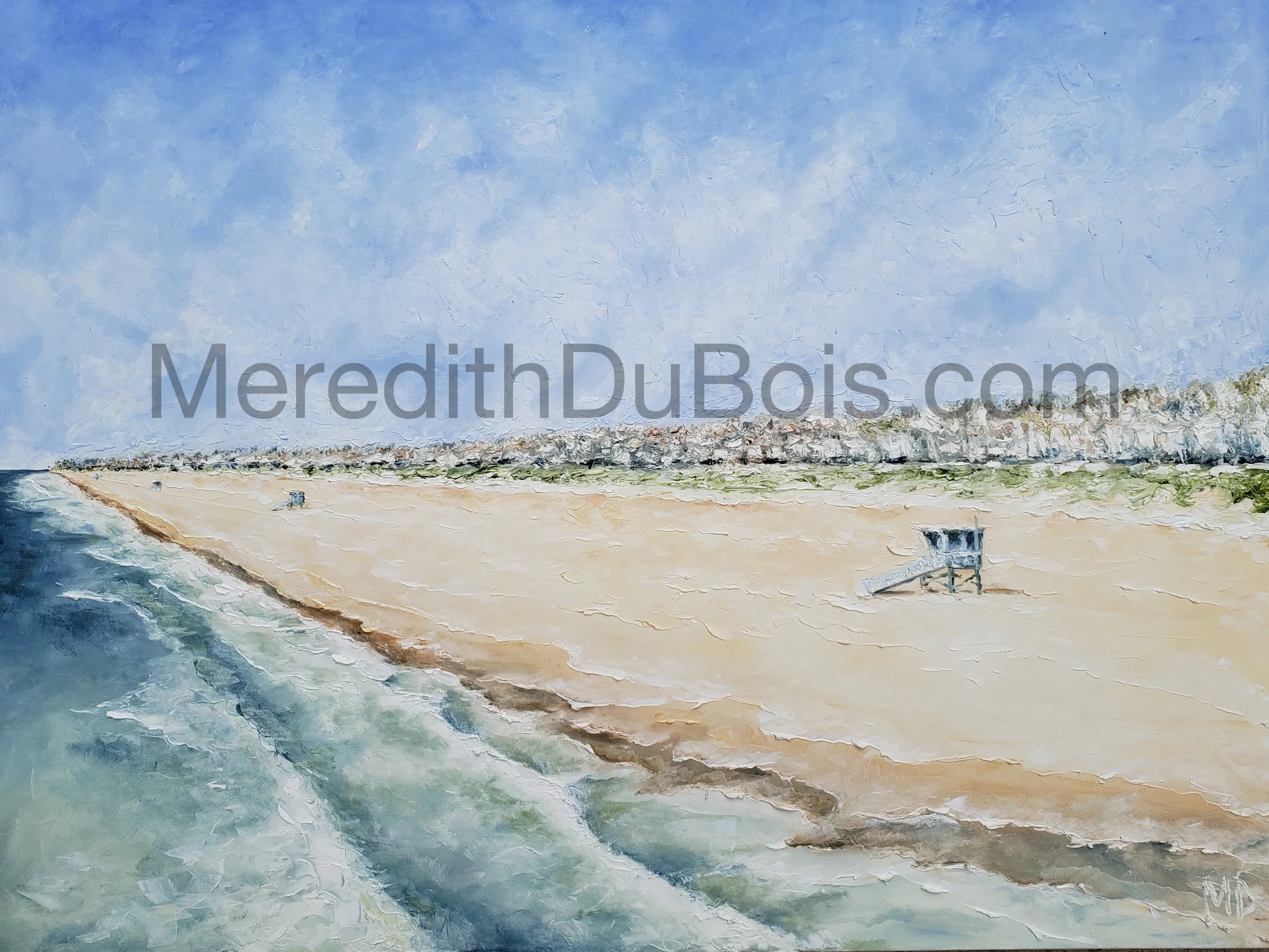 Empty Beach | 48x36 | Oil on canvas | $1,800 | Sold