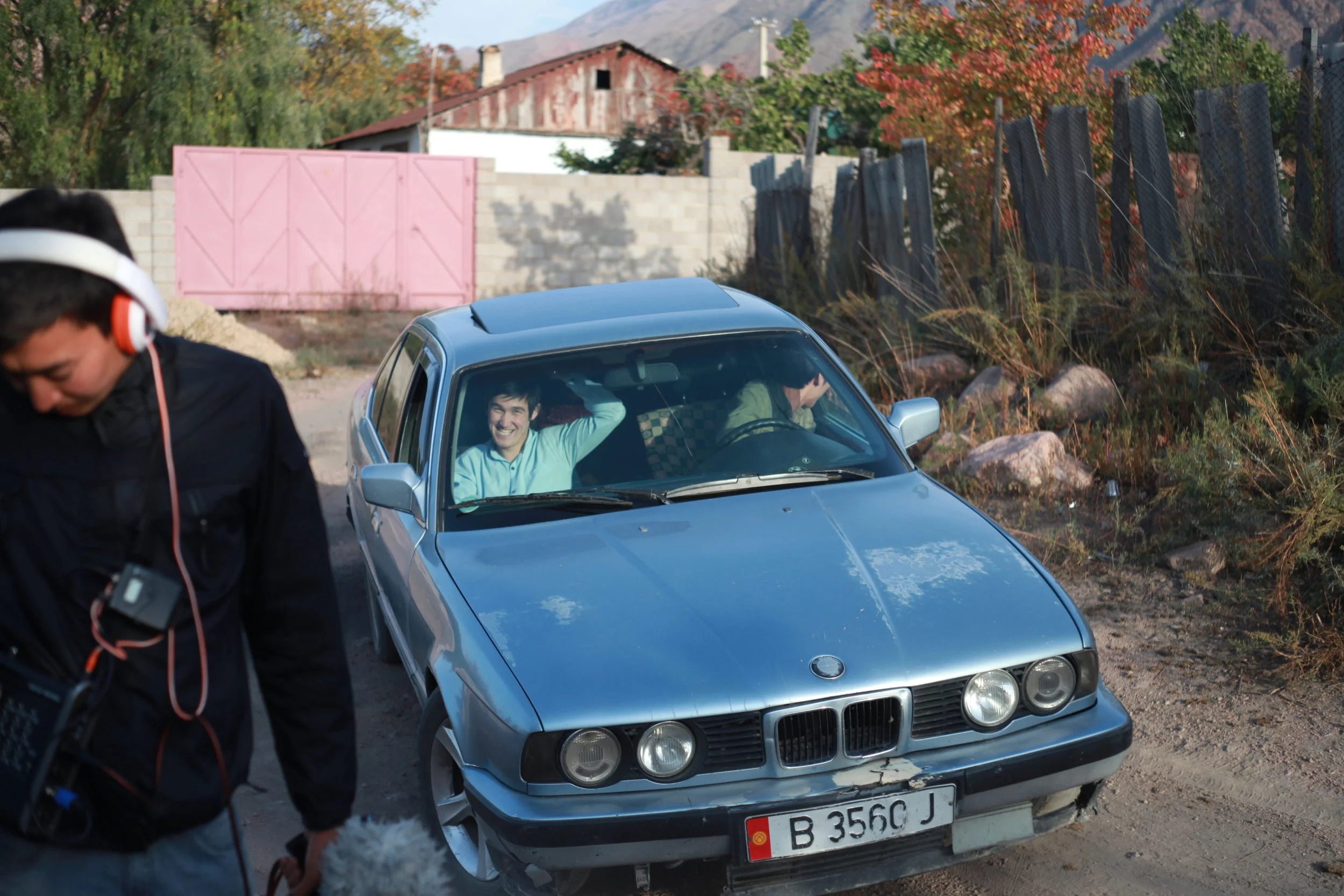 Behind the scenes of the filming of “155”