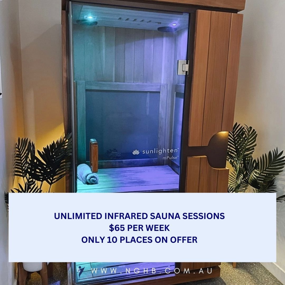 Yes you read that correctly!  Unlimited Infrared Sauna sessions every week for just $65/w.  Get in quick as this offer will not last long!  T&amp;C apply.  DM us for more information.
Book on-line - link in bio.