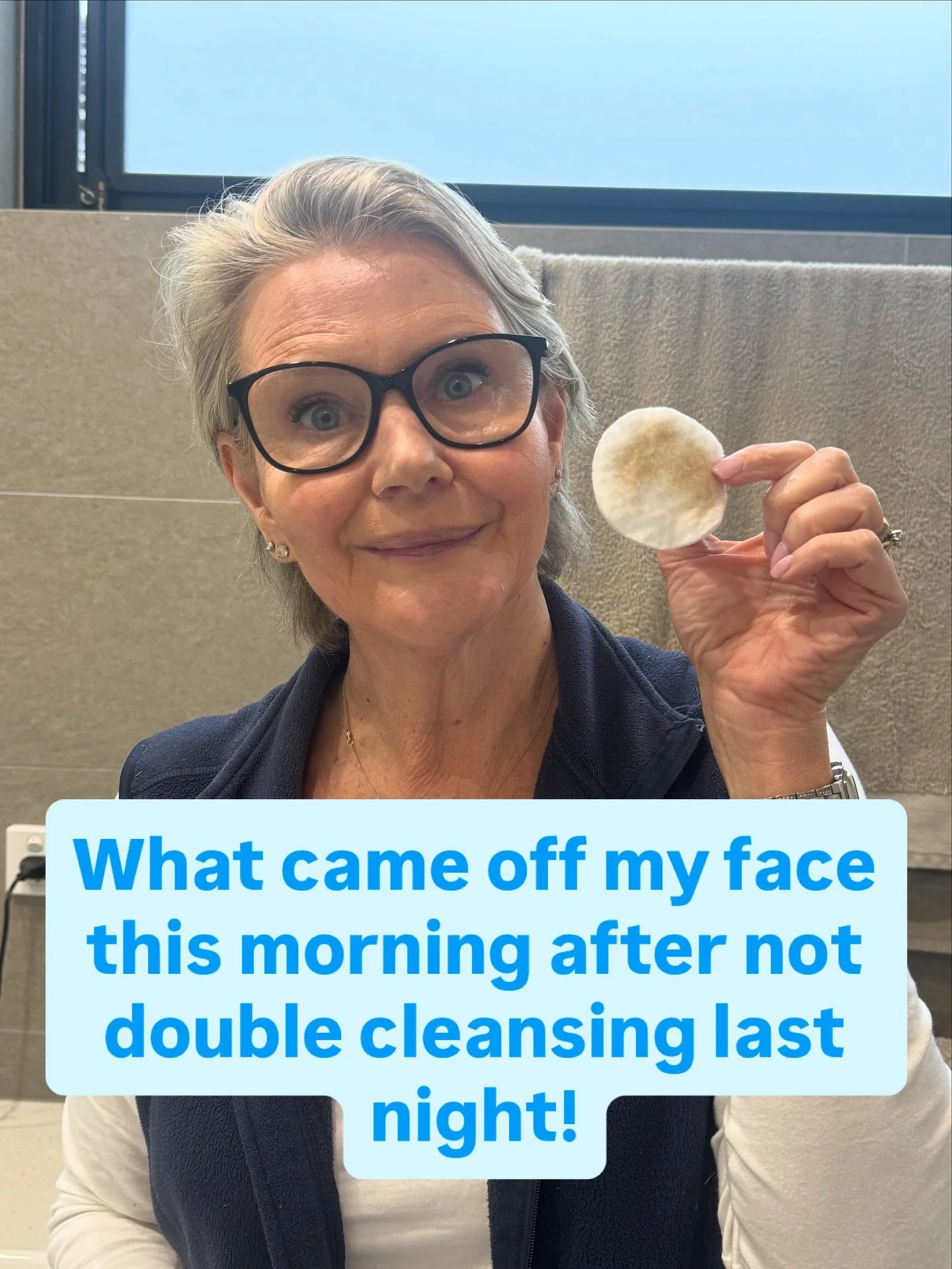 Just yuck!  Last night I did a quick cleanse, popped on my serum and night cream and jumped into bed. I was so shocked at what came off my face this morning. Using the Airyday Reboot Fluid (a gentle exfoliation fluid) is a game changer. The best $39 