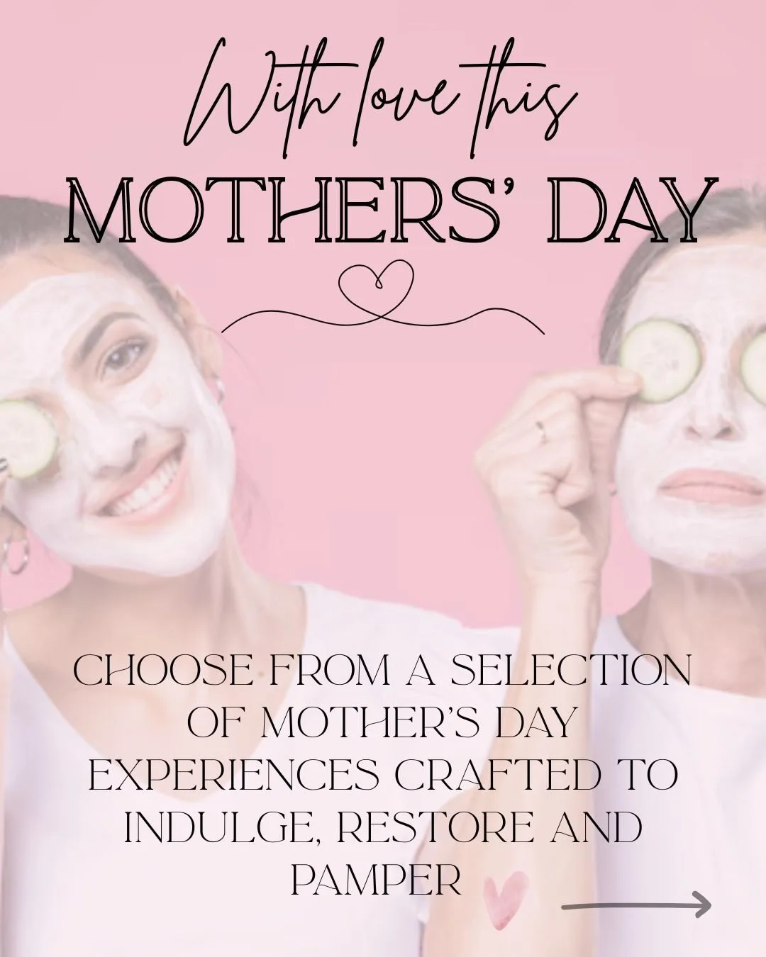 🌸11 Sleeps until Mothers' Day 🌸

Make Mum feel extra special with one of our Mothers' Day Packs.  Gift vouchers are also available.

Buy on-line or DM us for more information.

#mothersday #giftidea #facialbayside #giftideasformum #melbourneaesthet